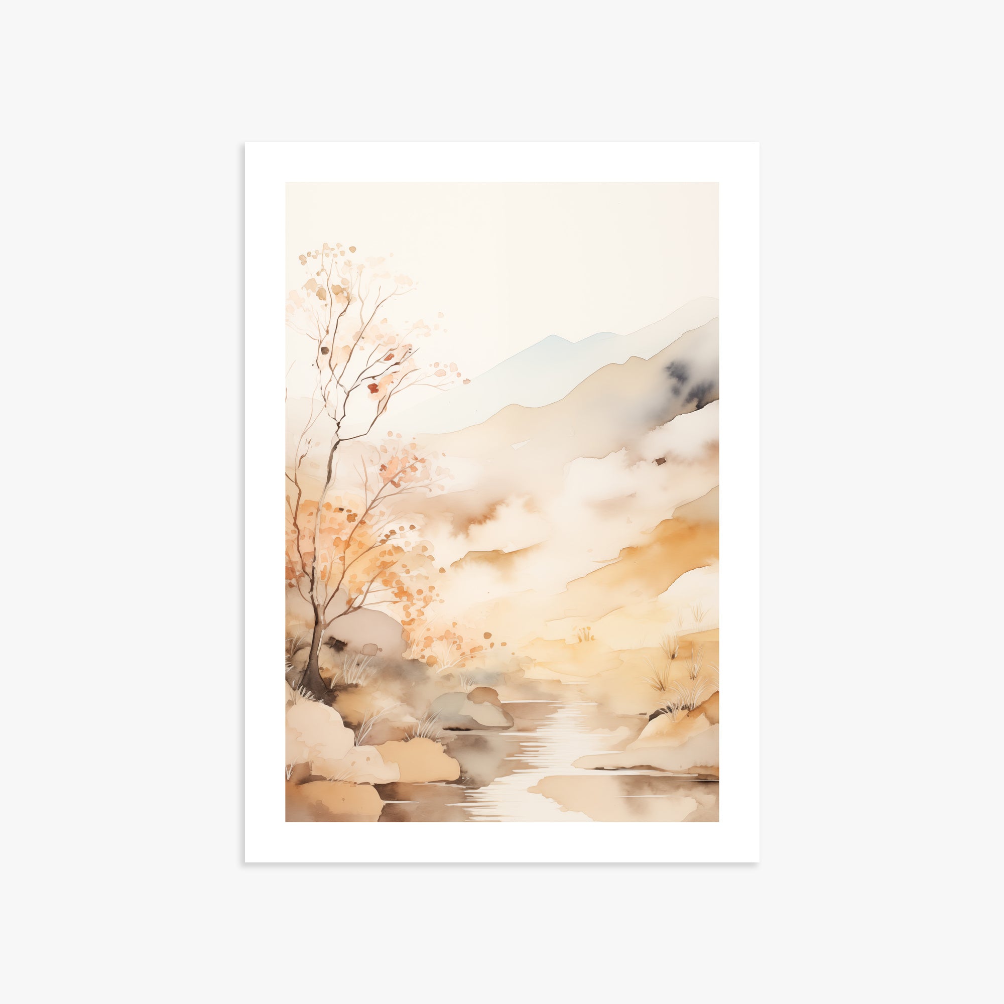 Sogno del ruscello d'autunno