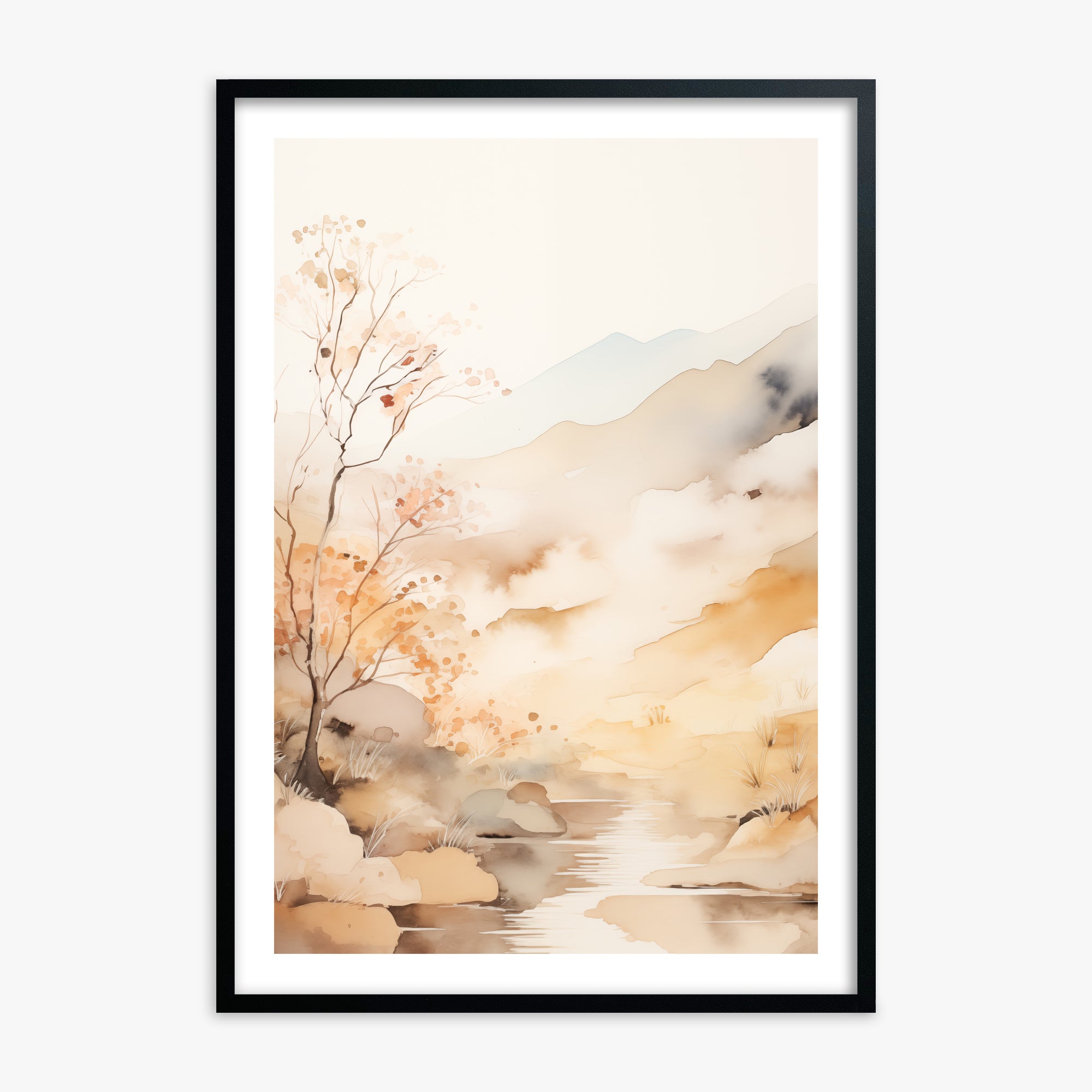 Sogno del ruscello d'autunno