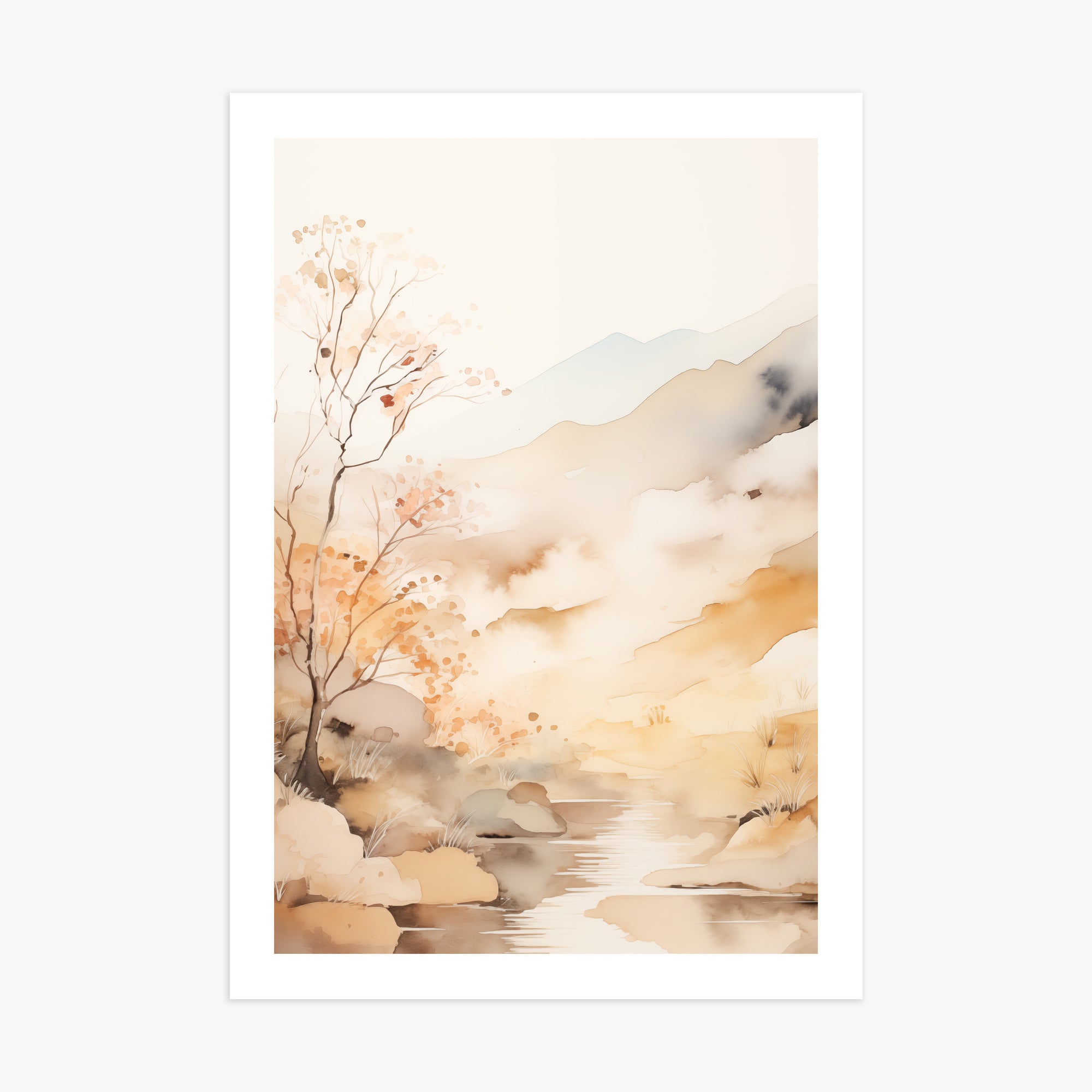 Sogno del ruscello d'autunno