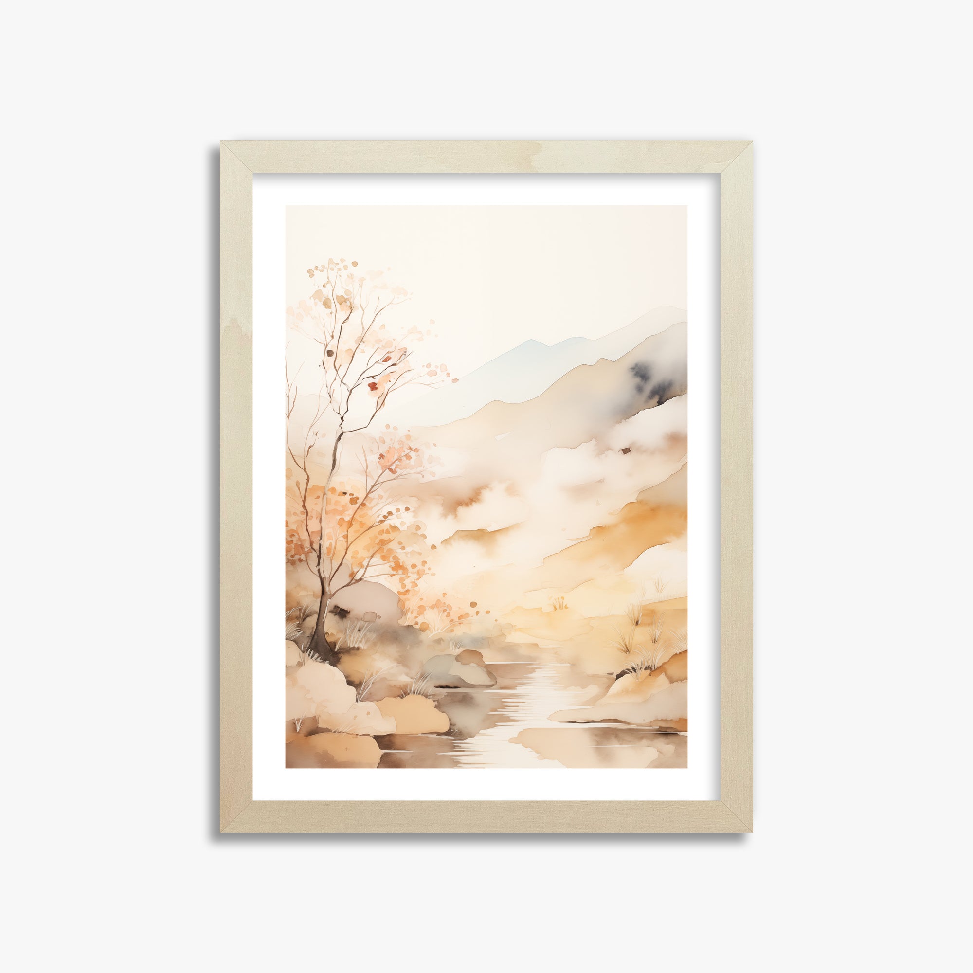 Sogno del ruscello d'autunno