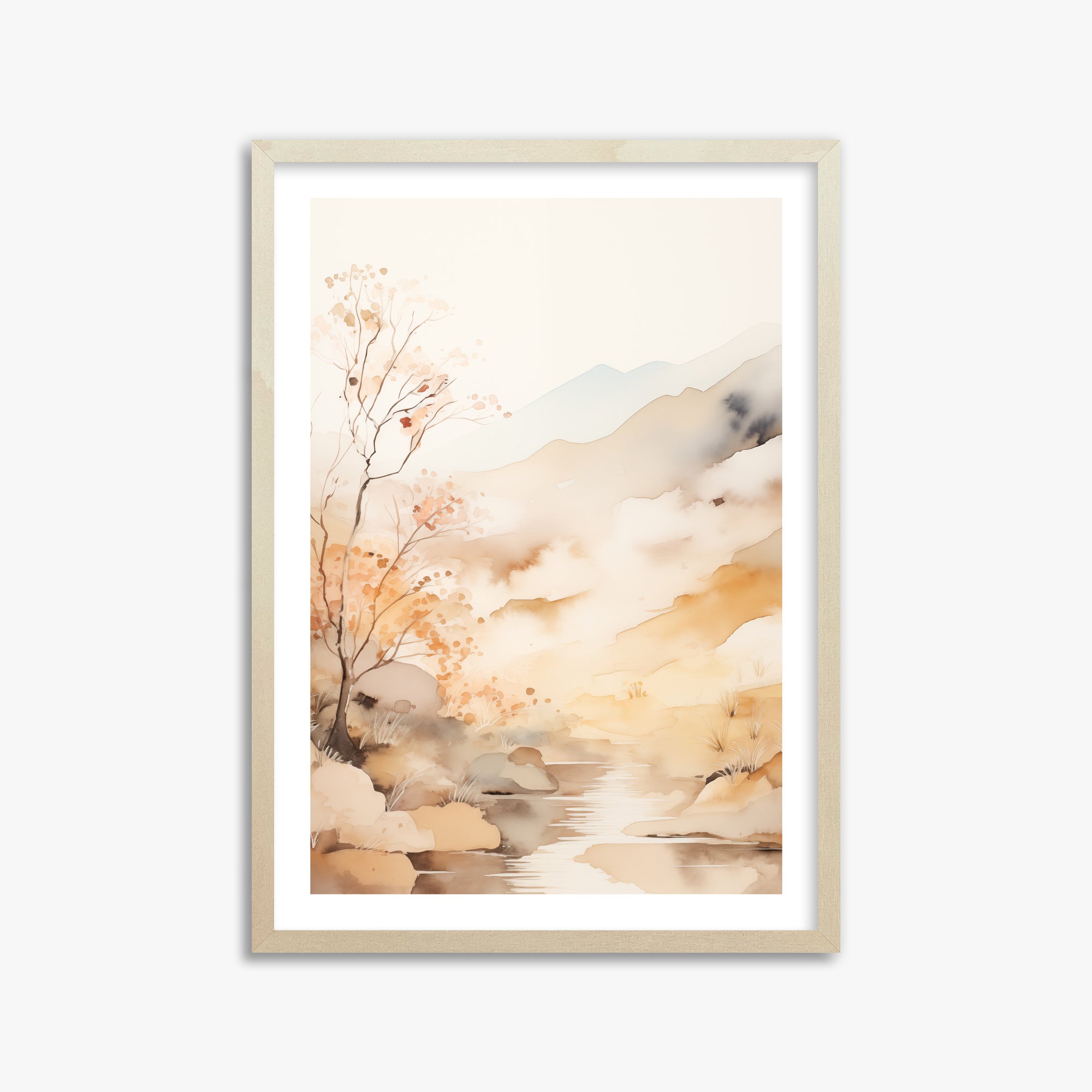 Sogno del ruscello d'autunno