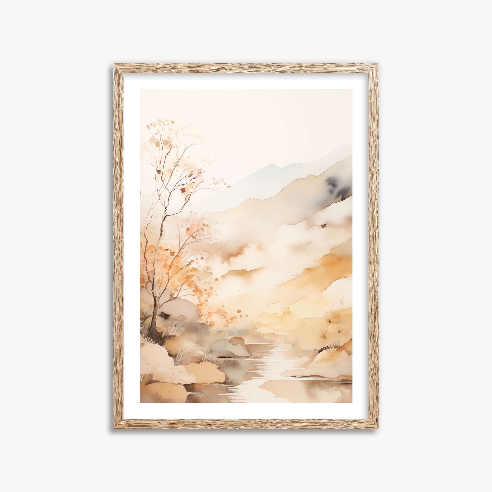 Sogno del ruscello d'autunno