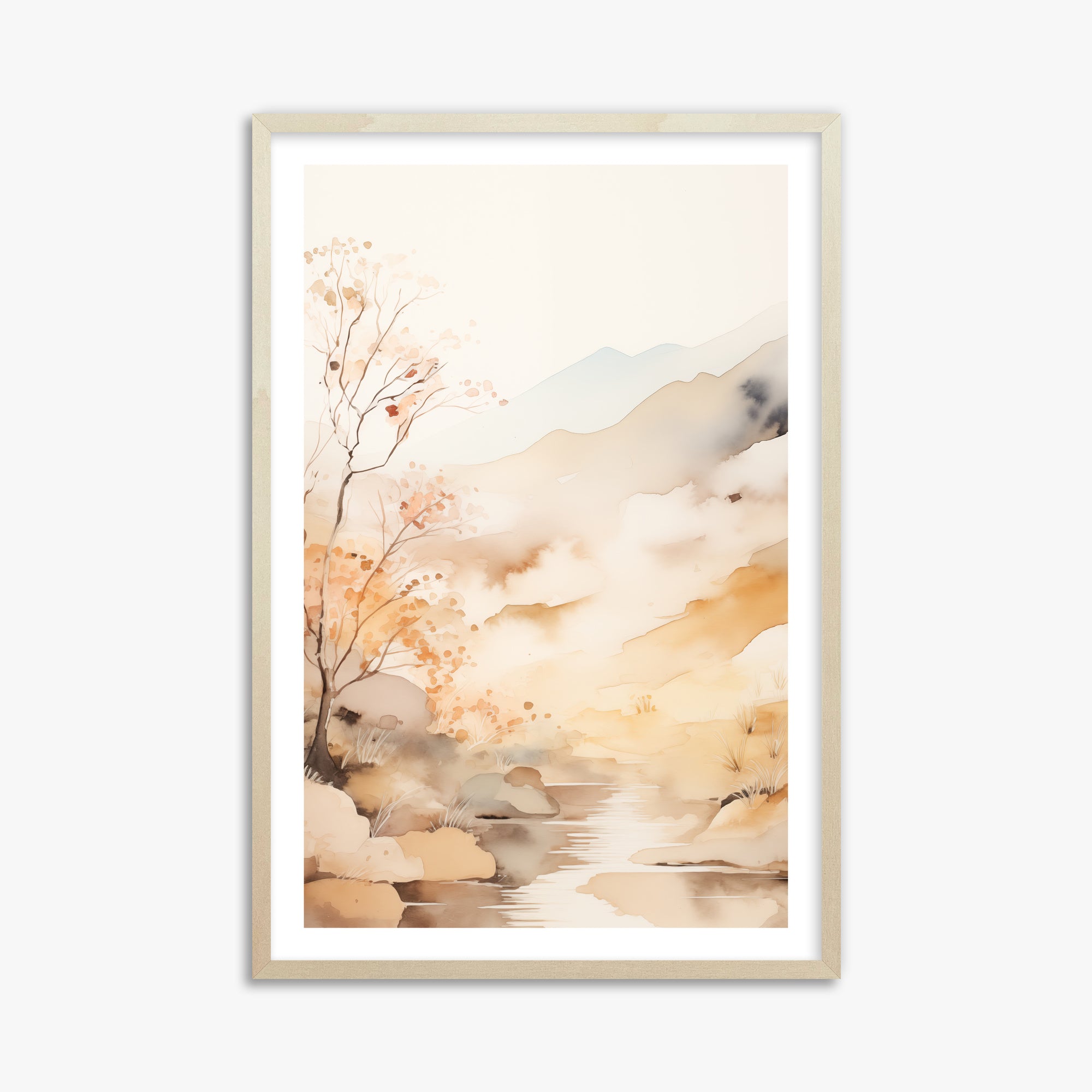 Sogno del ruscello d'autunno