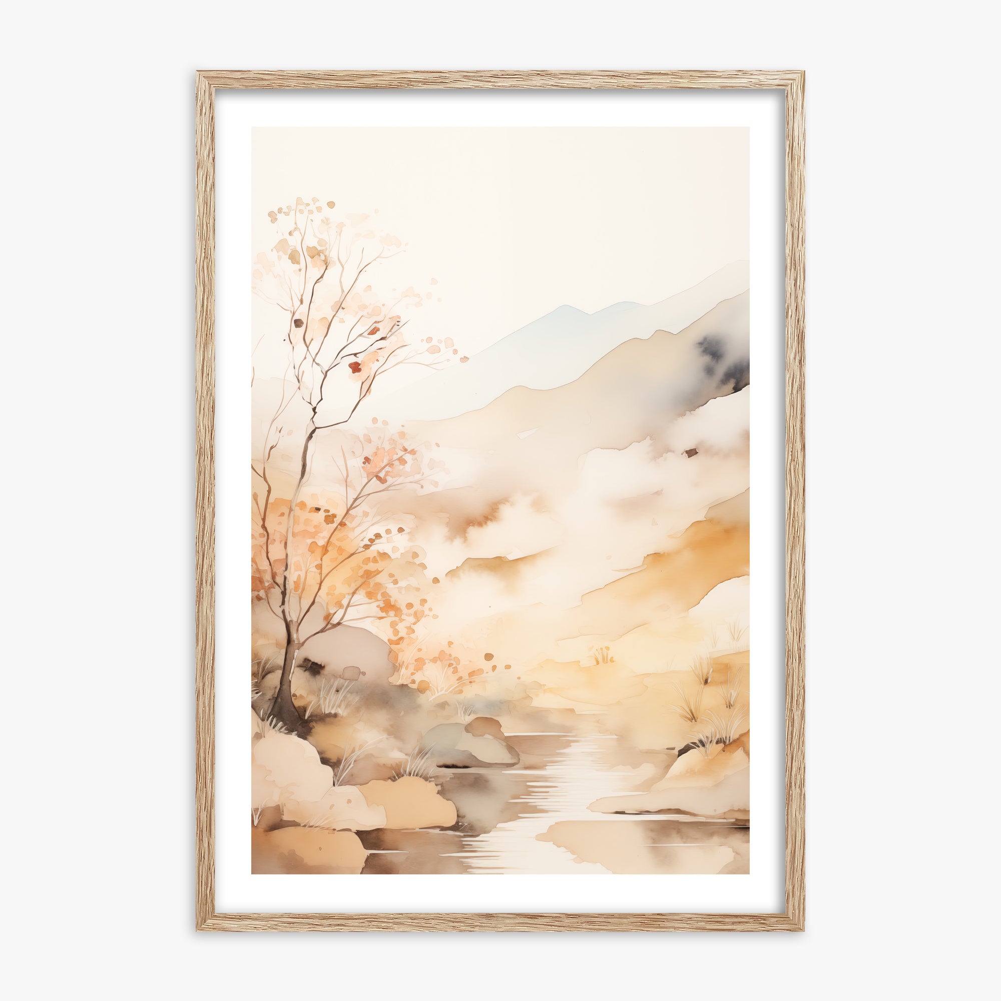 Sogno del ruscello d'autunno
