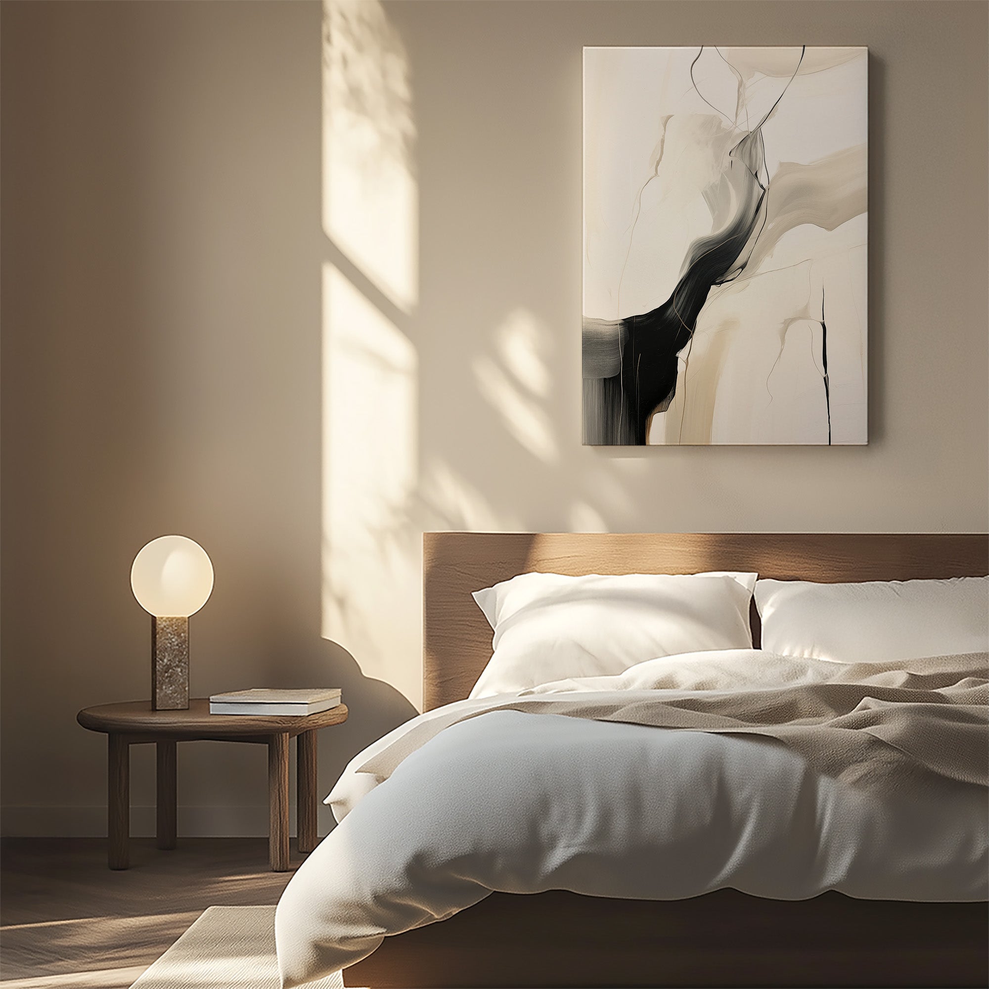 Swirling silhouette