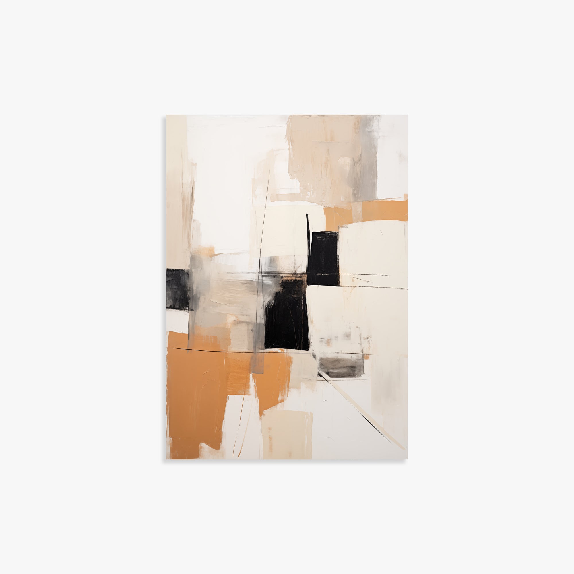 Sunset Grid, 21x30cm Poster Unframed
