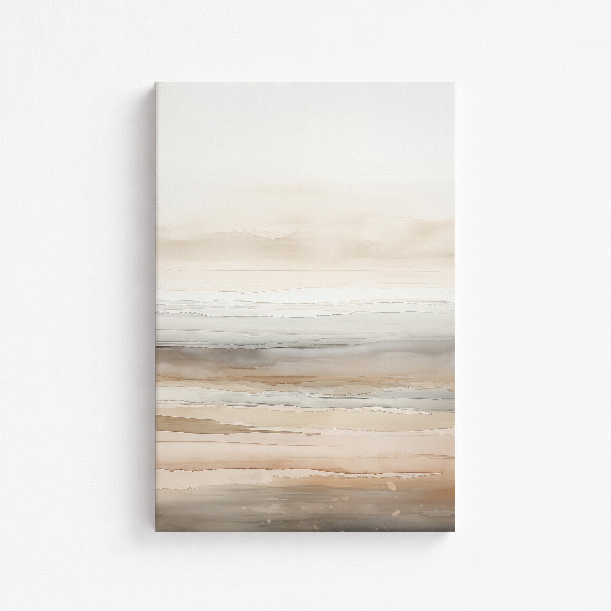 Coastal Whisper, 61x91cm Satin Canvas Poster