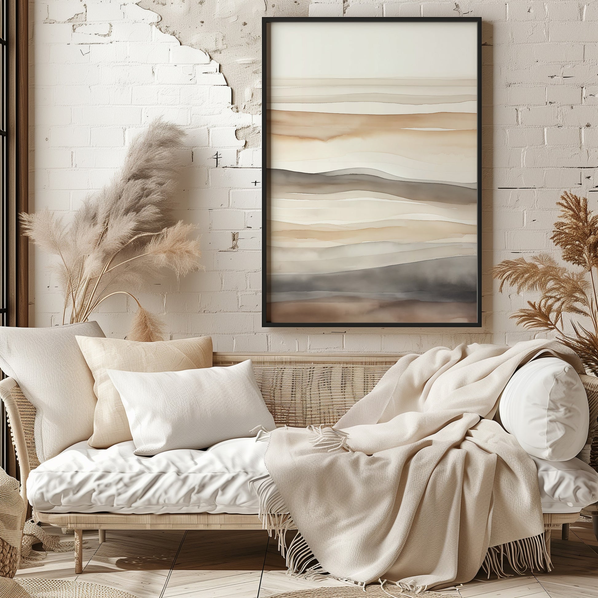 Design Concept No. 29 for Earth Tides Modern Poster Art