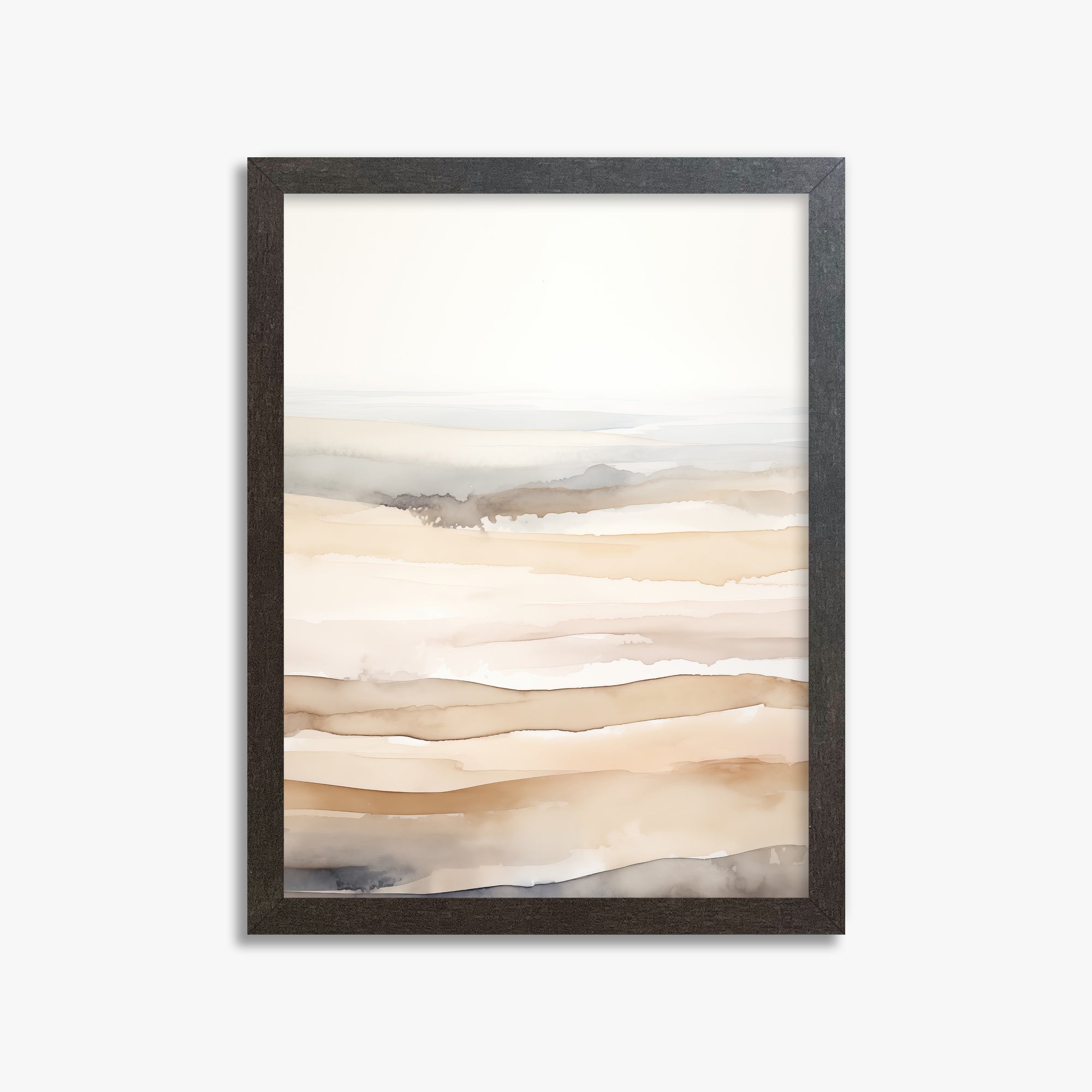 Dune Horizons, 30x40cm Framed Poster With Espresso Frame