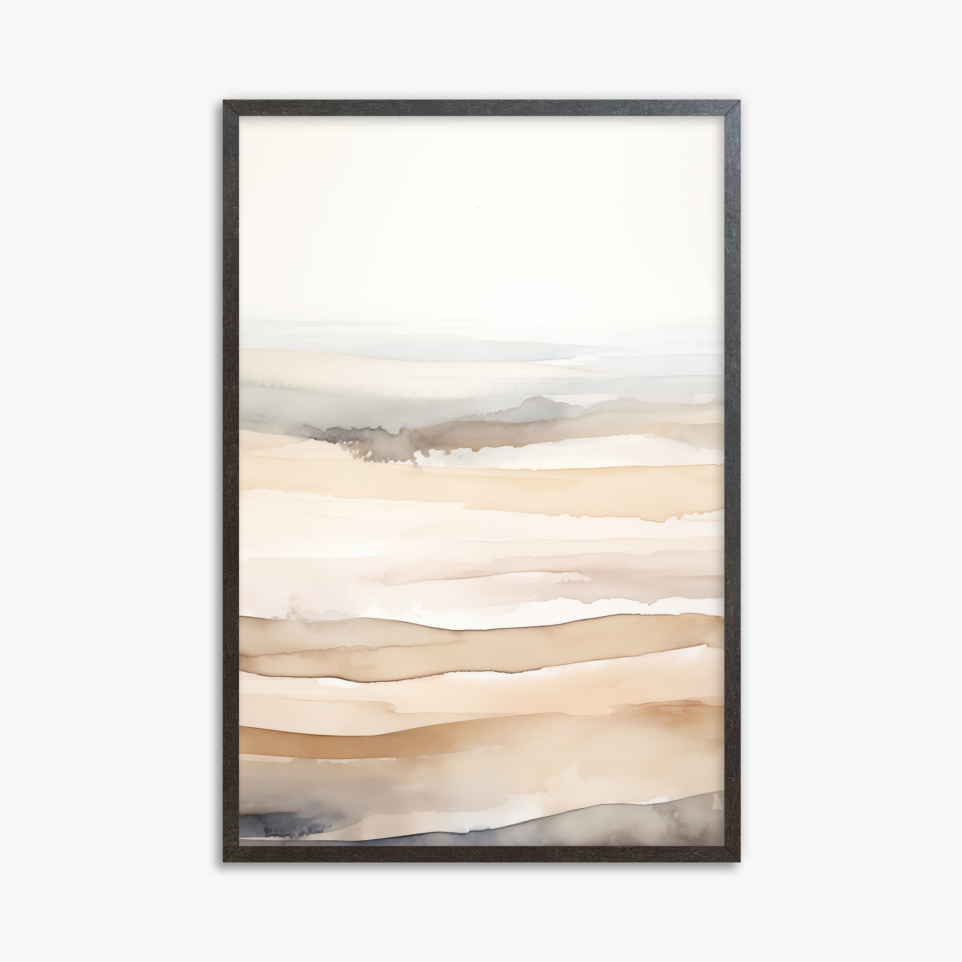 Dune Horizons, 61x91cm Framed Poster With Espresso Frame