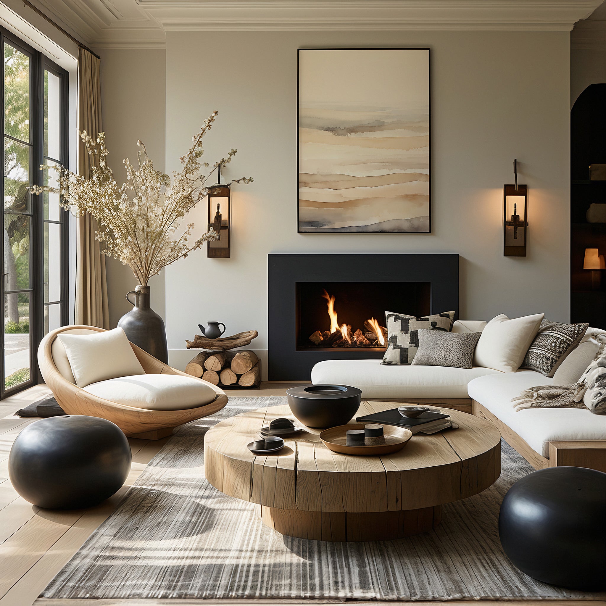 Design Concept No. 39 for Dune Horizons Modern Poster Art