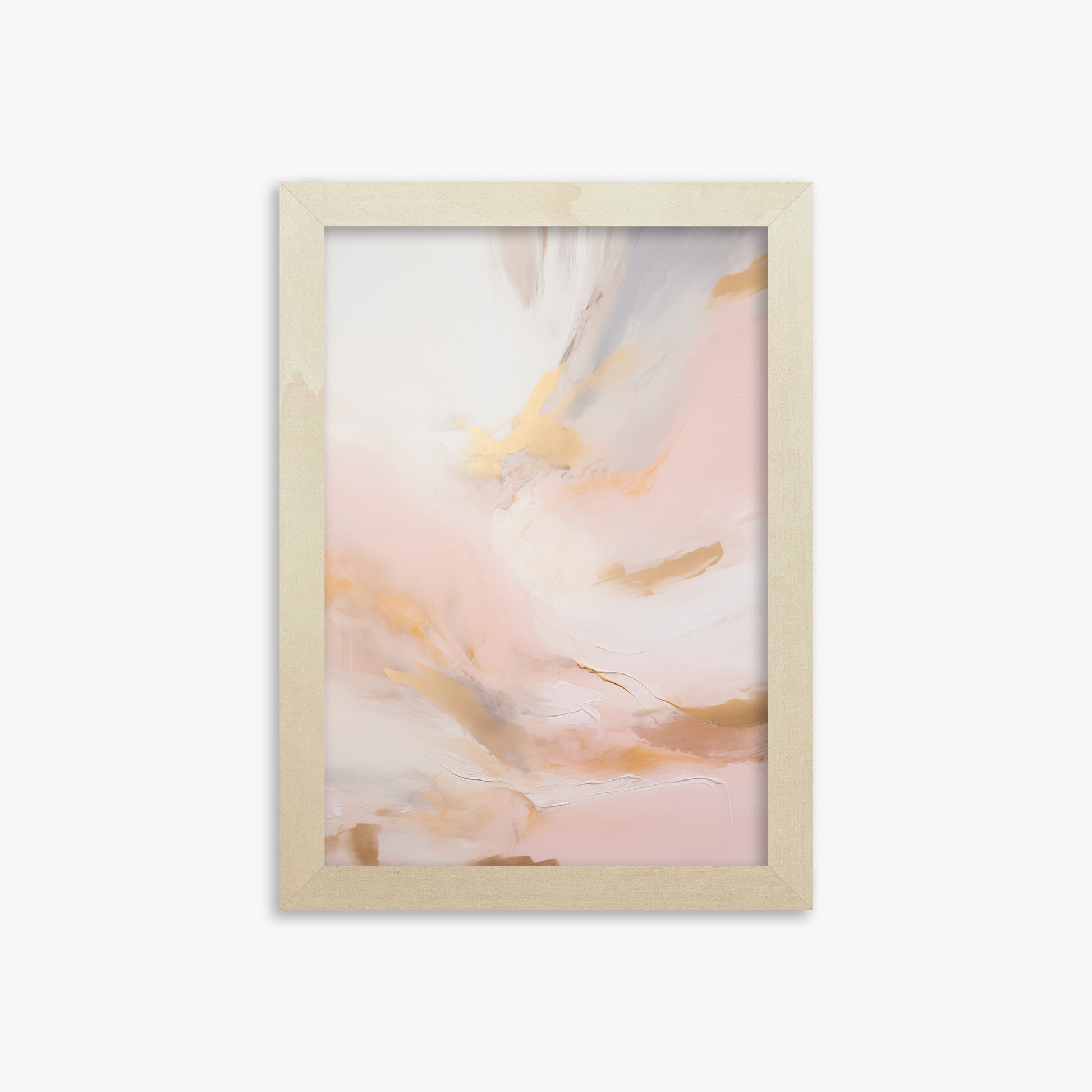 Golden Dawn Whisper, 21x30cm Framed Poster With Lime Wood Frame