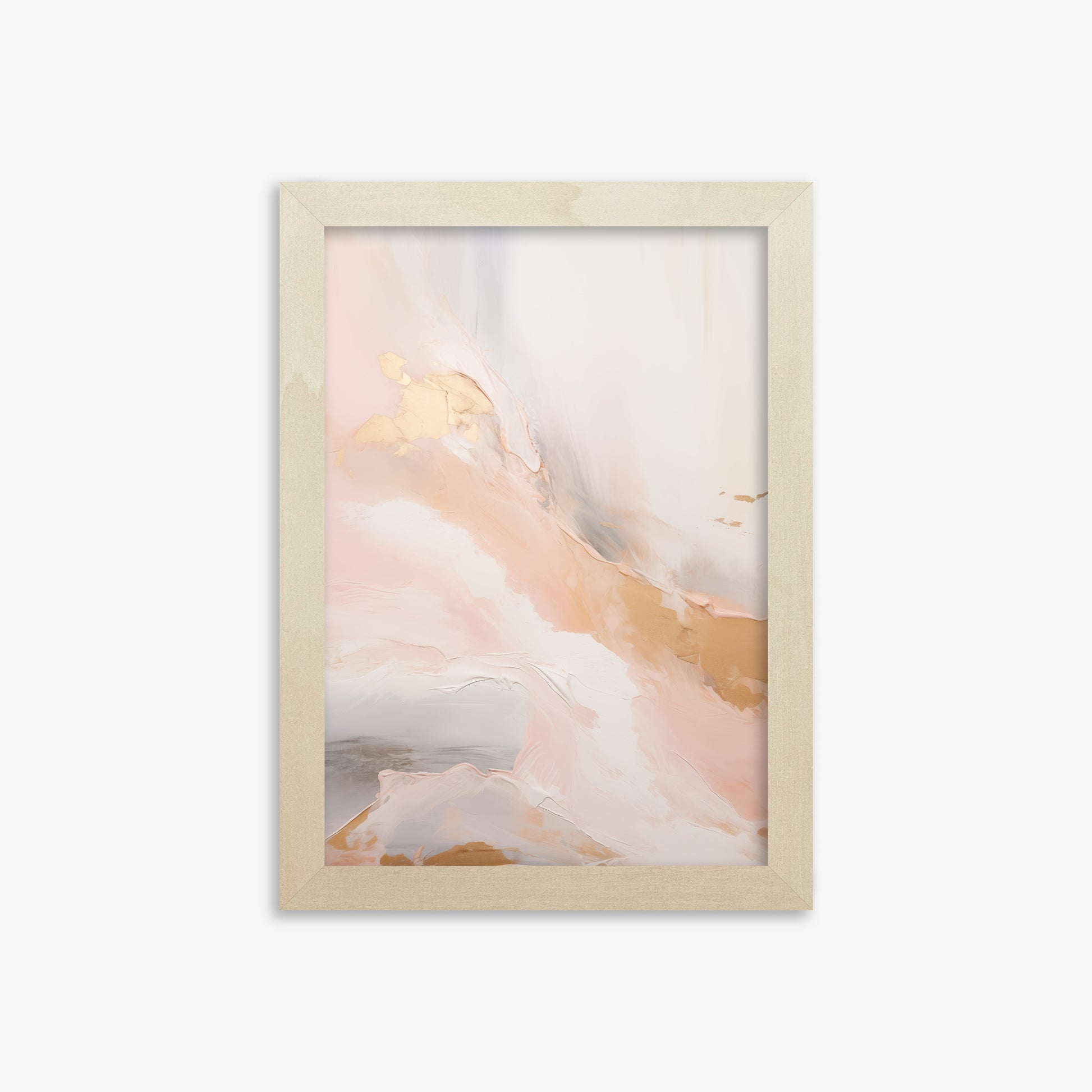 Celestial Blush, 21x30cm Framed Poster With Lime Wood Frame