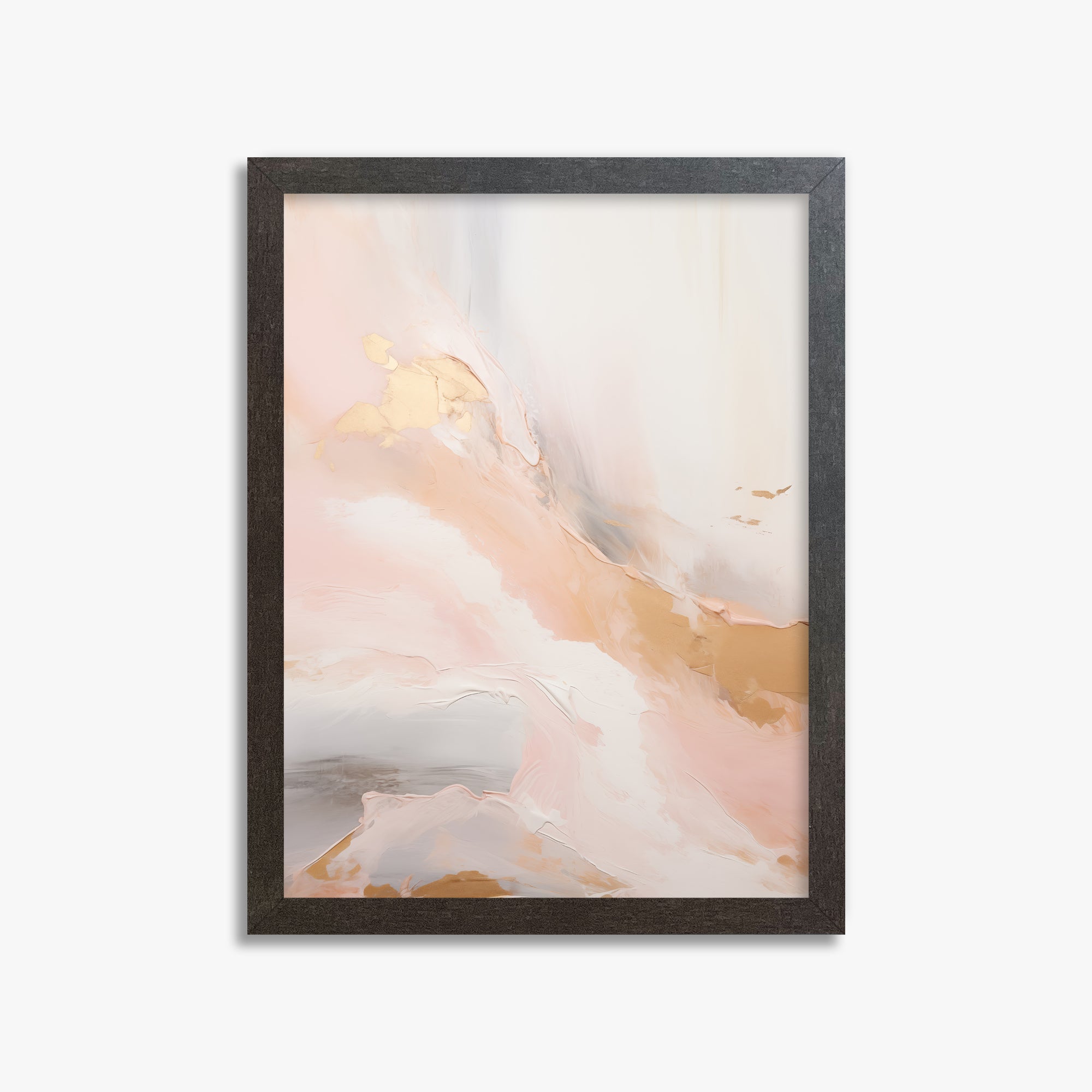 Celestial Blush, 30x40cm Framed Poster With Espresso Frame