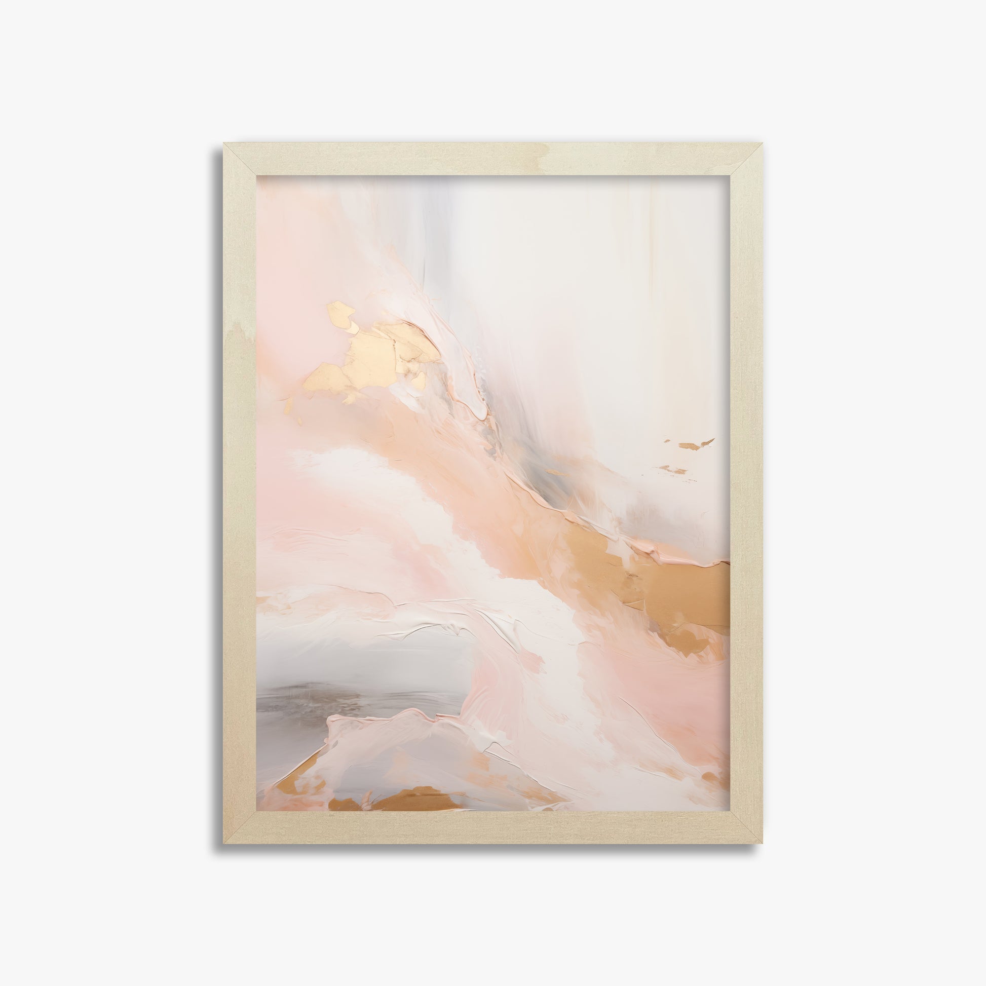 Celestial Blush, 30x40cm Framed Poster With Lime Wood Frame