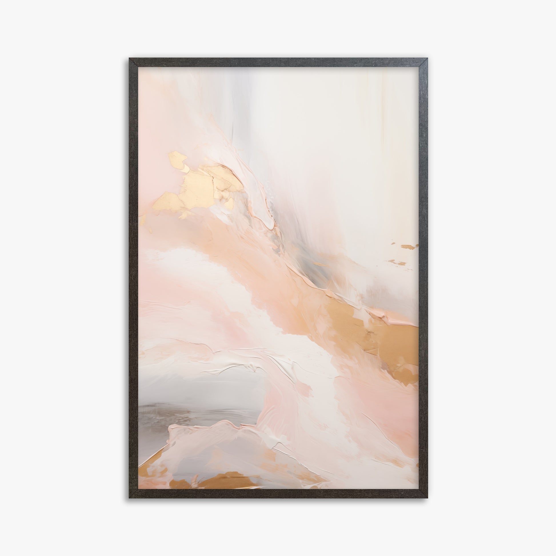 Celestial Blush, 61x91cm Framed Poster With Espresso Frame