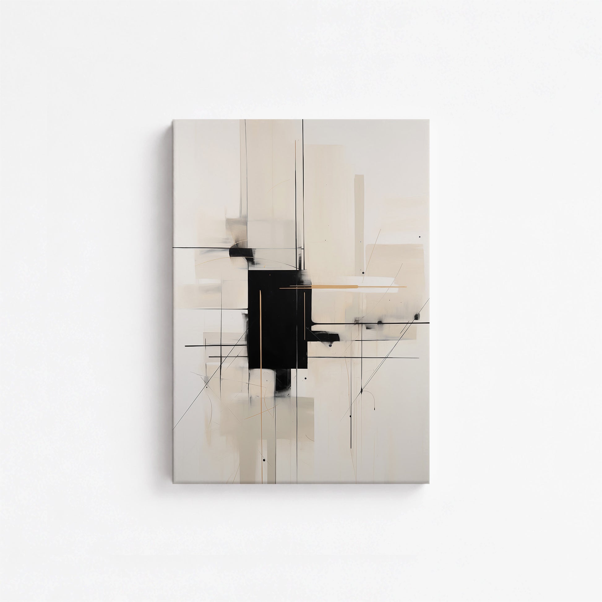 Golden Axis, 21x30cm Satin Canvas Poster
