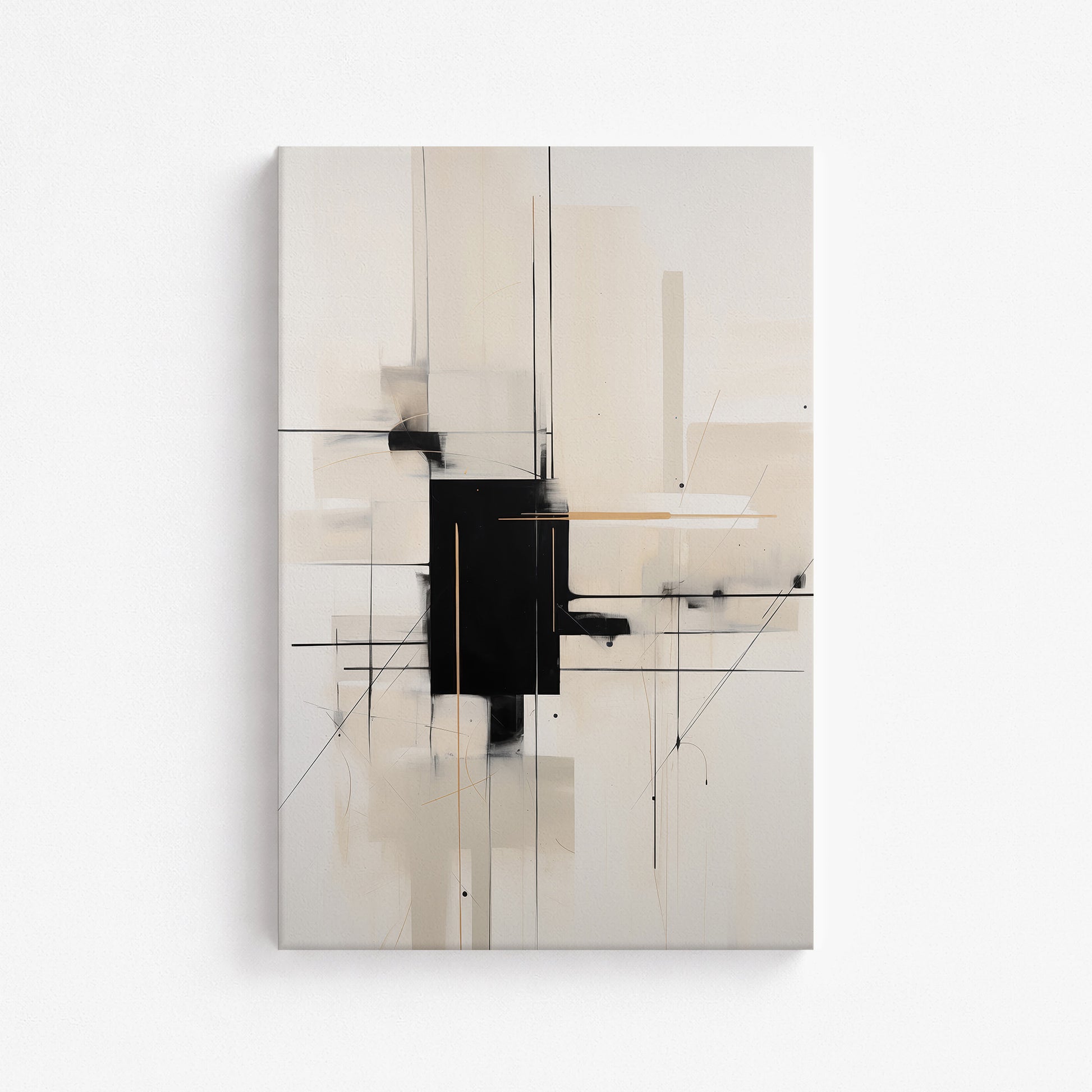 Golden Axis, 61x91cm Satin Canvas Poster