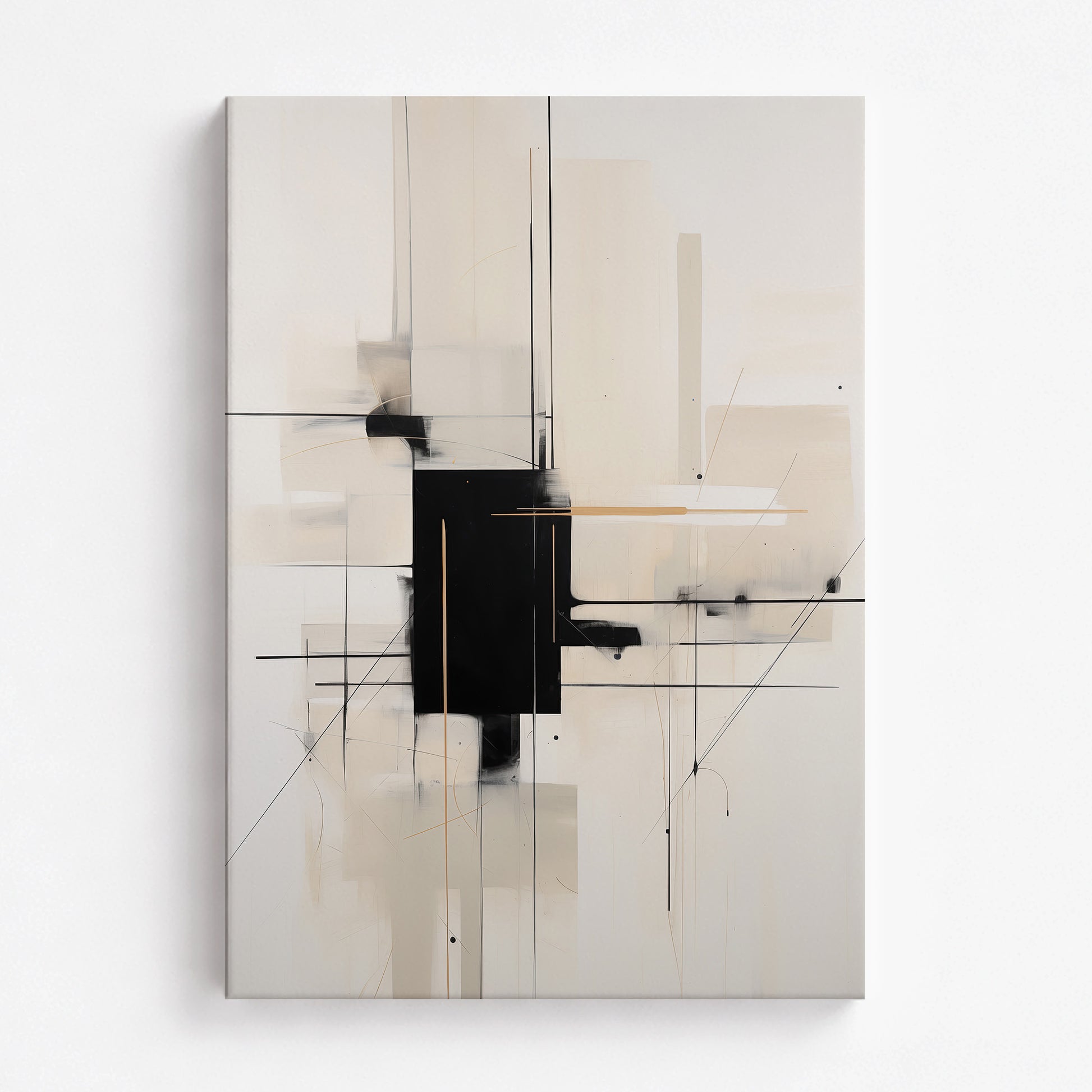 Golden Axis, 70x100cm Satin Canvas Poster