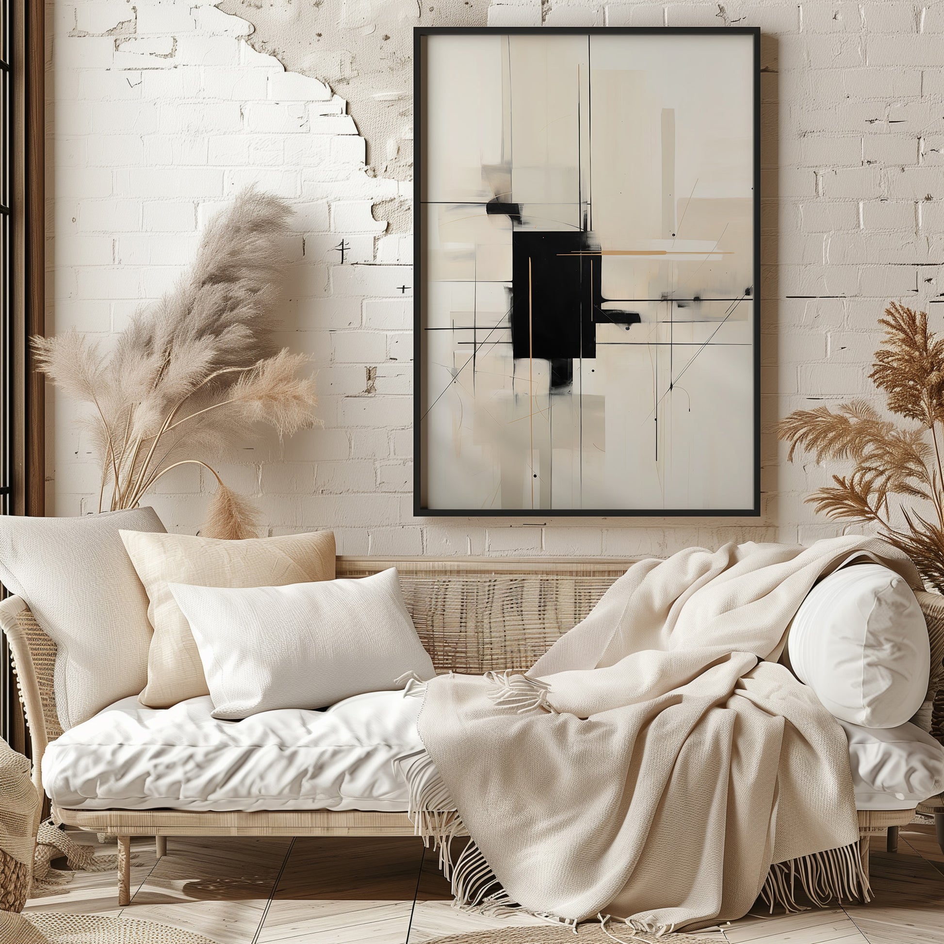 Design Concept No. 29 for Golden Axis Modern Poster Art