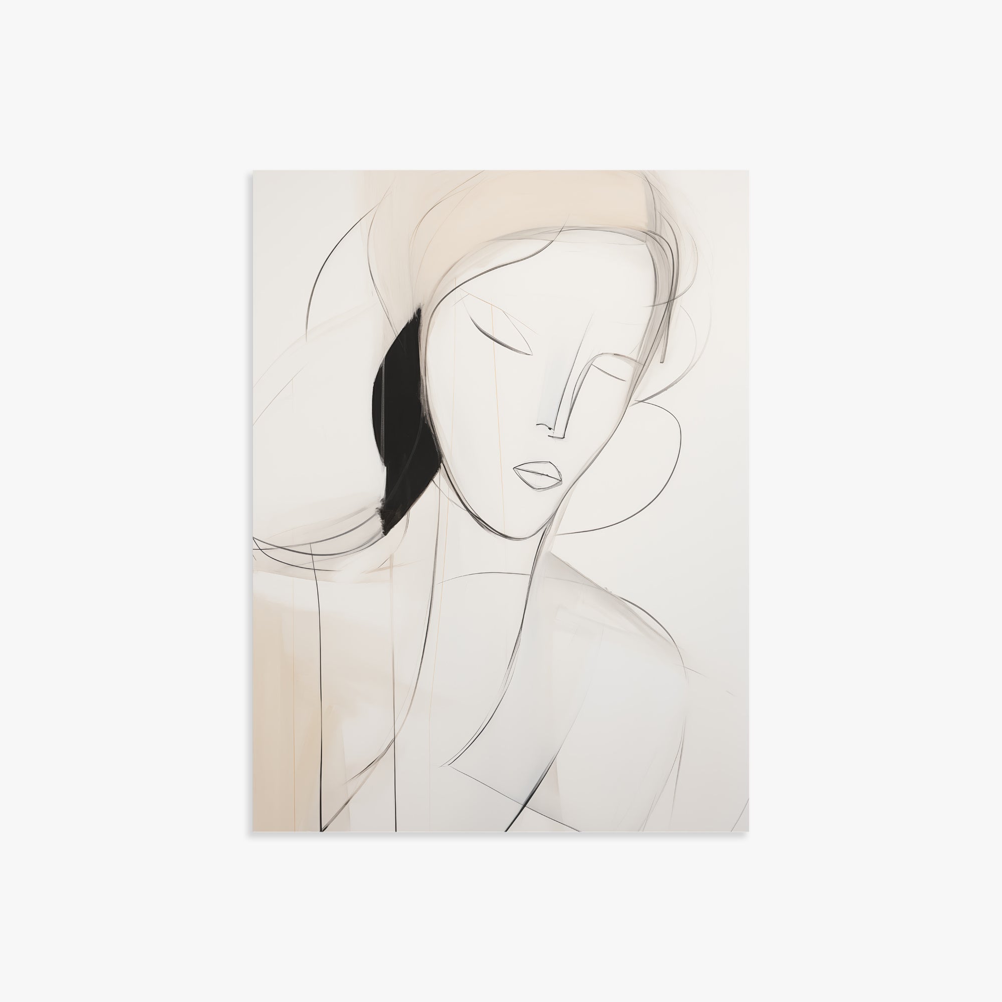 Serene Silhouette, 30x40cm Poster Unframed