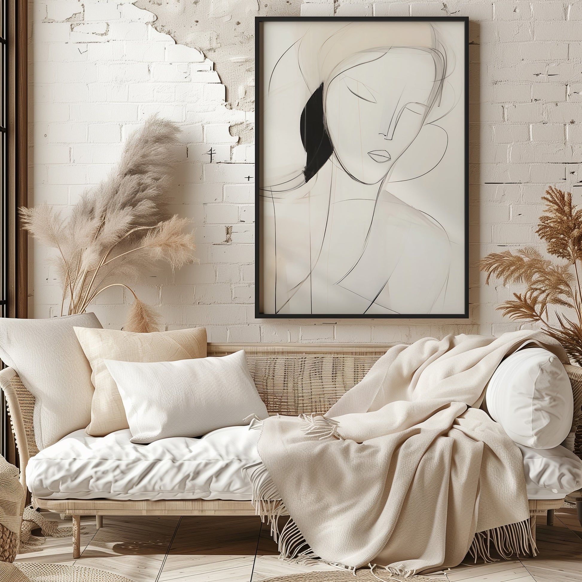 Design Concept No. 29 for Serene Silhouette Modern Poster Art