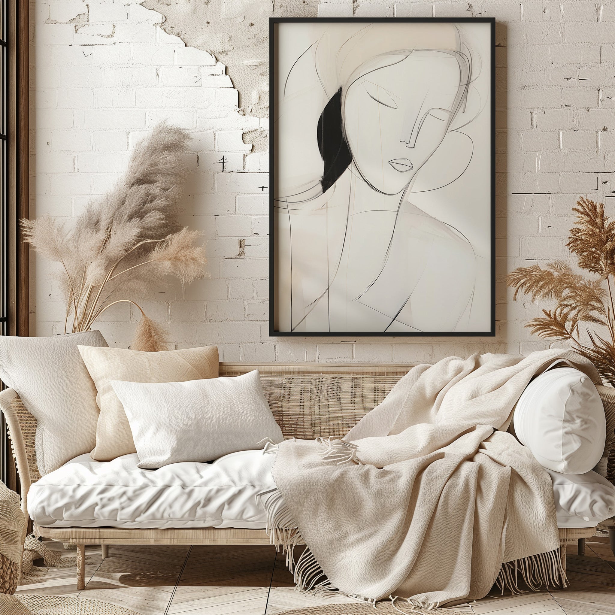 Design Concept No. 29 for Serene Silhouette Modern Poster Art