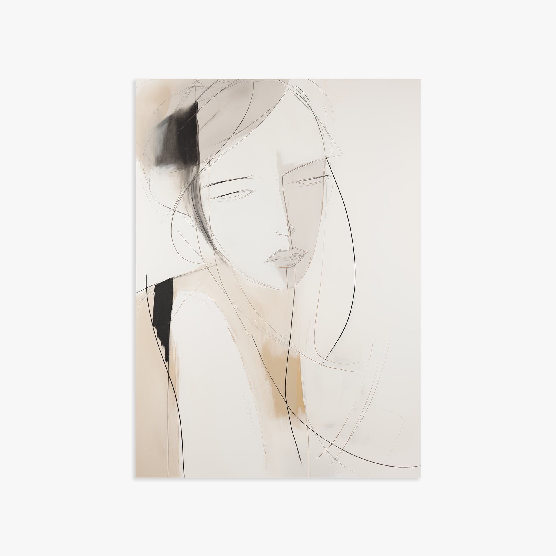Whispered Muse, 50x70cm Poster Unframed