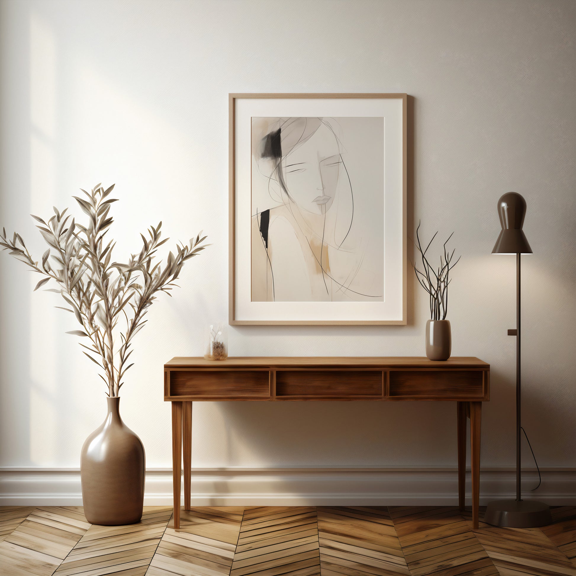 Design Concept No. 37 for Whispered Muse Modern Poster Art