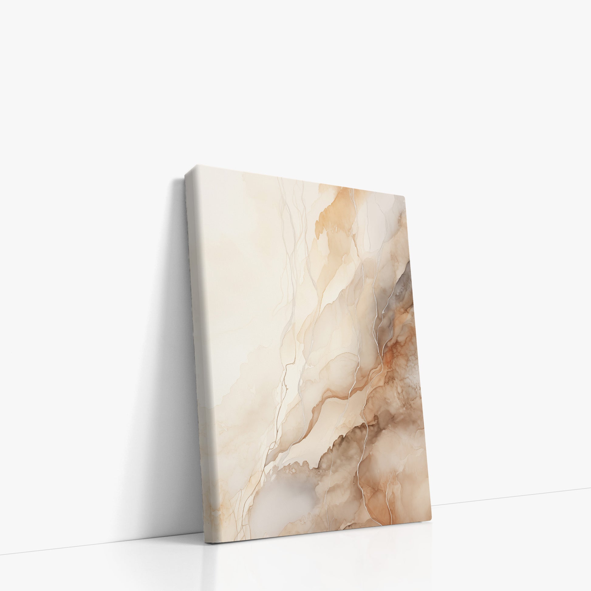 Ethereal Veil, 21x30cm Satin Canvas Poster Left Angle