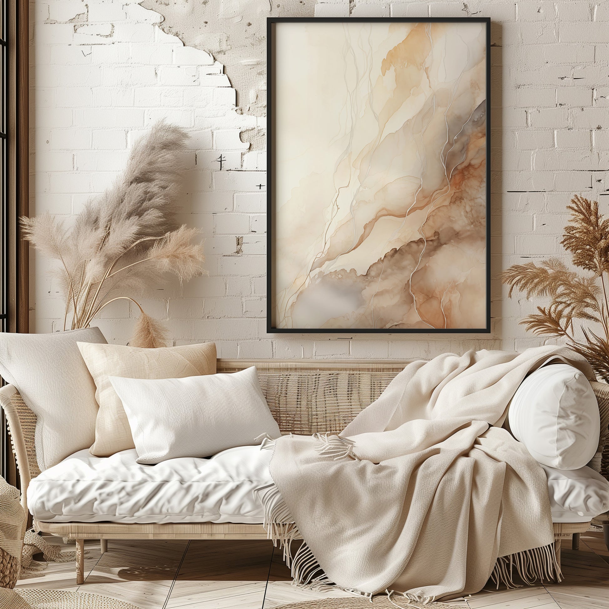 Design Concept No. 29 for Ethereal Veil Modern Poster Art