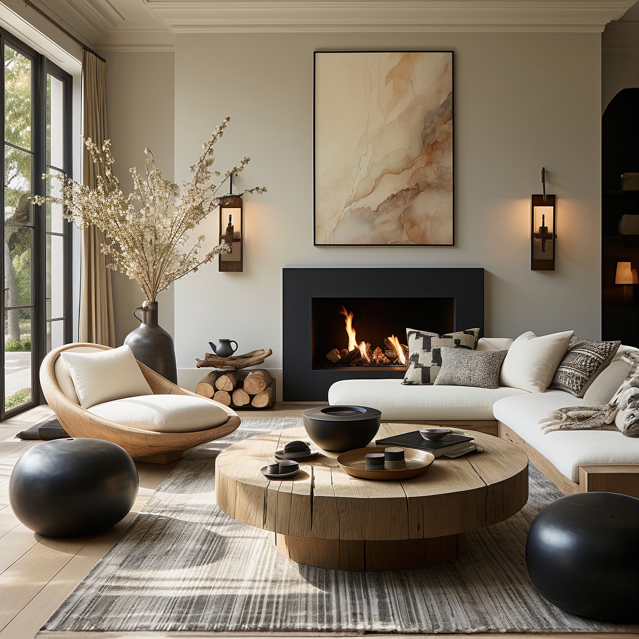 Design Concept No. 39 for Ethereal Veil Modern Poster Art