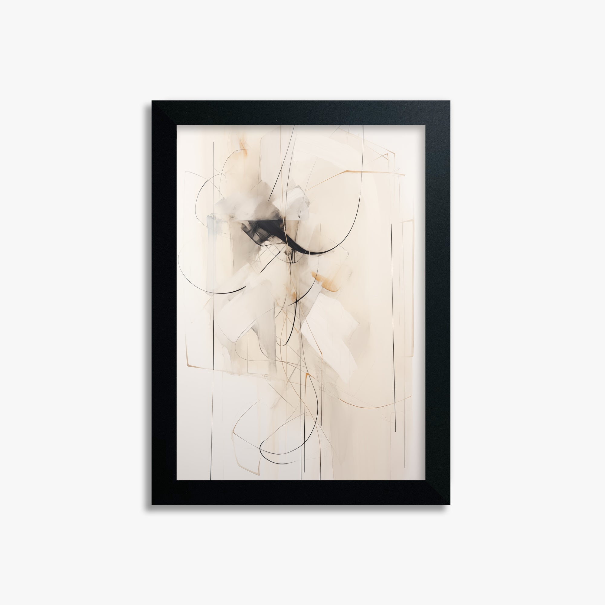 Ink Reverie, 21x30cm Framed Poster With Black Frame