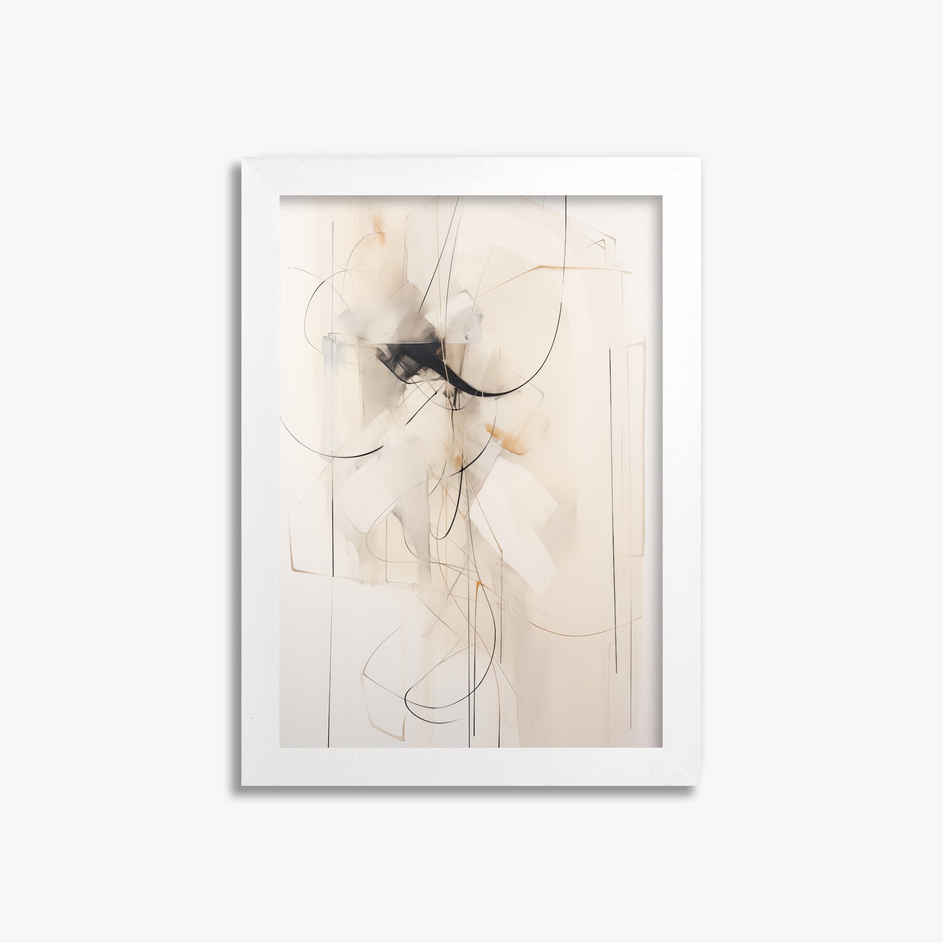 Ink Reverie, 21x30cm Framed Poster With White Frame