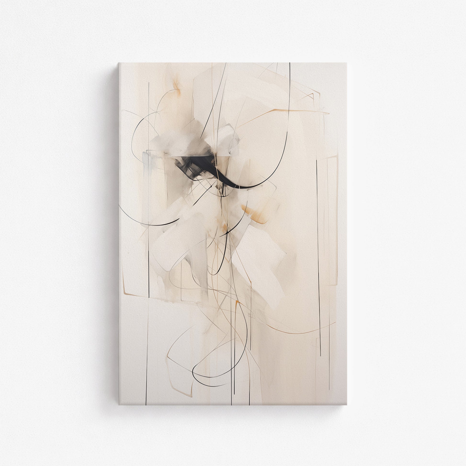 Ink Reverie, 61x91cm Satin Canvas Poster