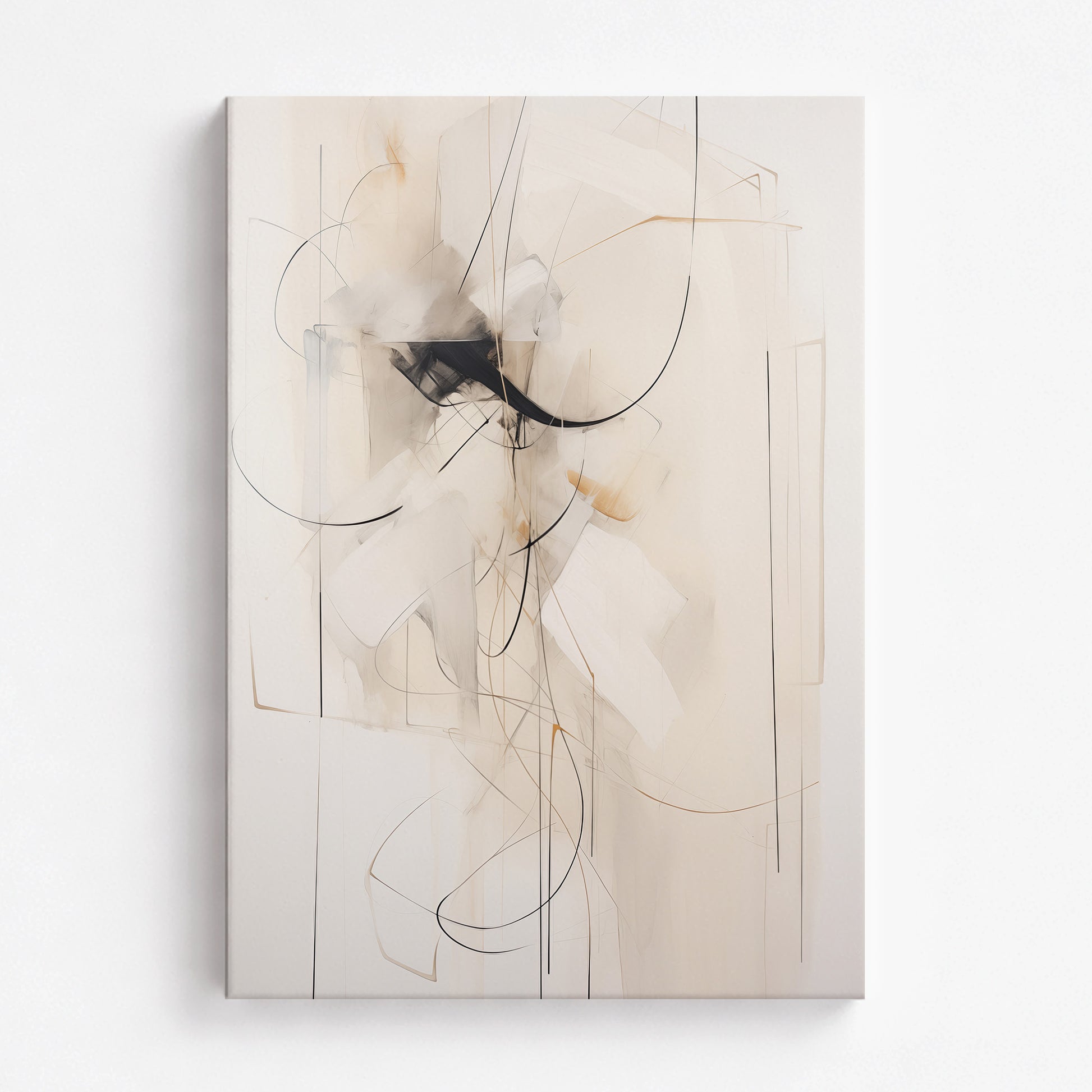 Ink Reverie, 70x100cm Satin Canvas Poster