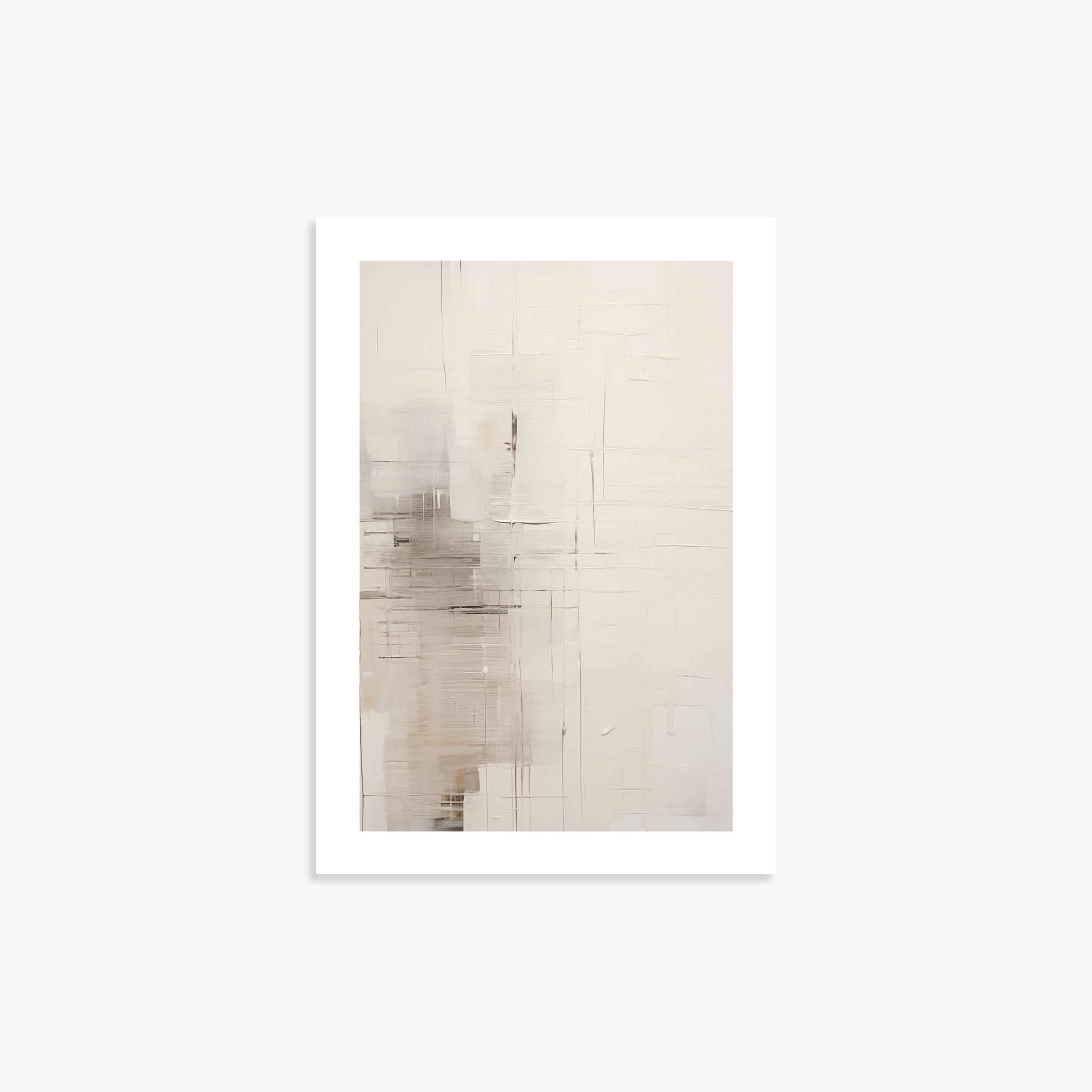 Veiled Grids, 21x30cm Poster Unframed