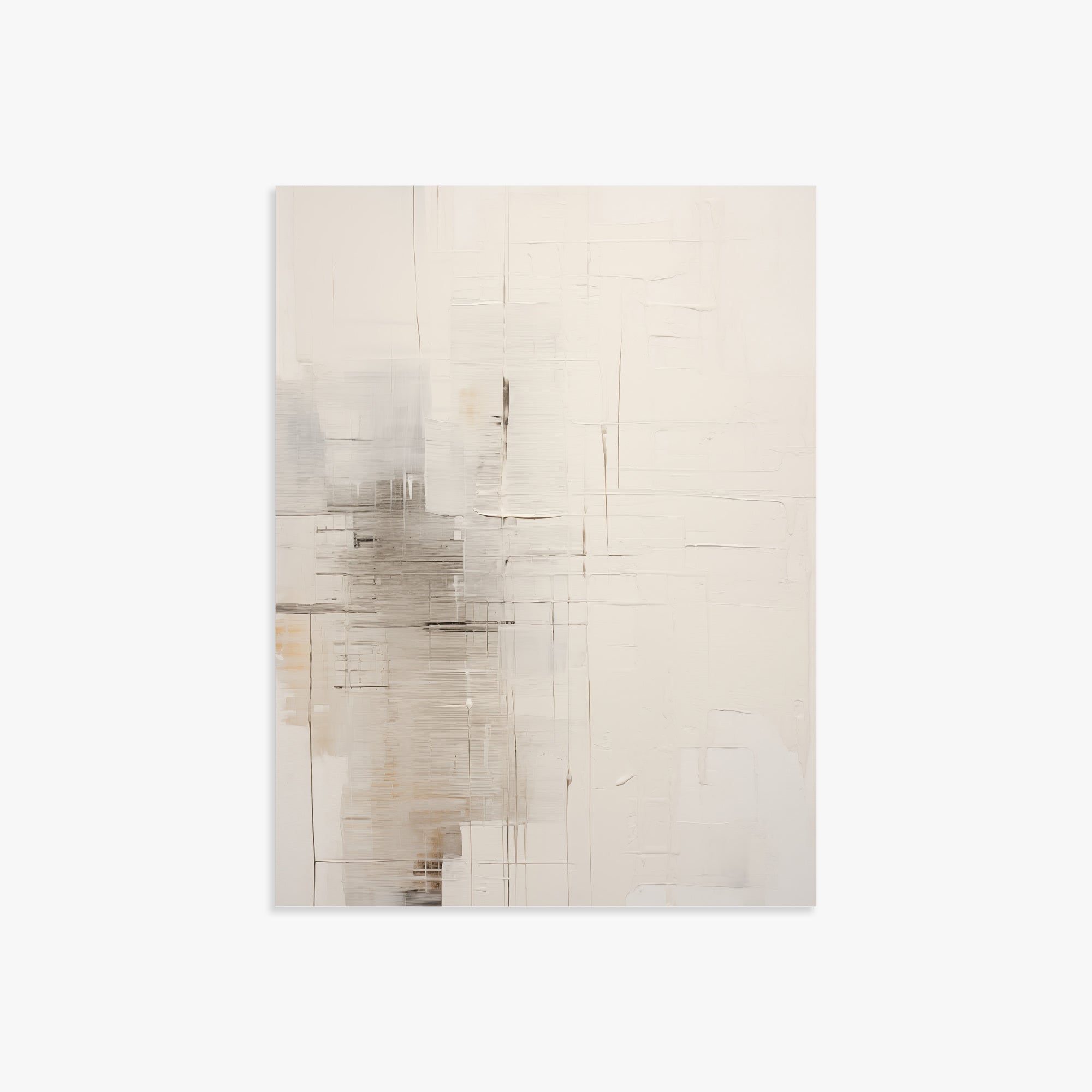 Veiled Grids, 30x40cm Poster Unframed