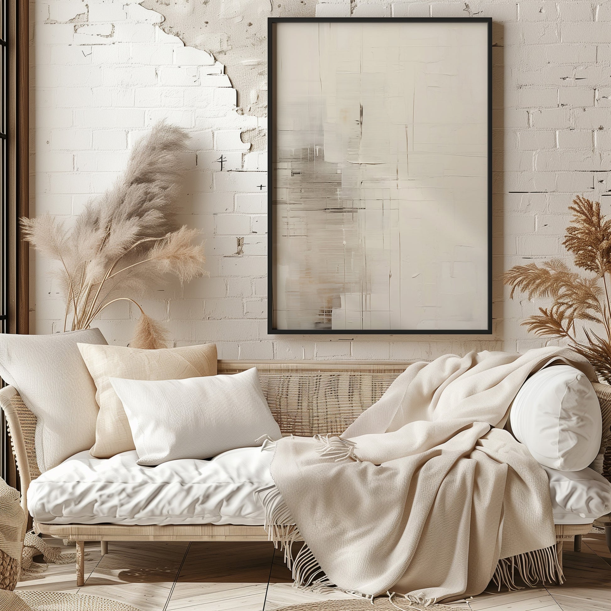 Design Concept No. 29 for Veiled Grids Modern Poster Art