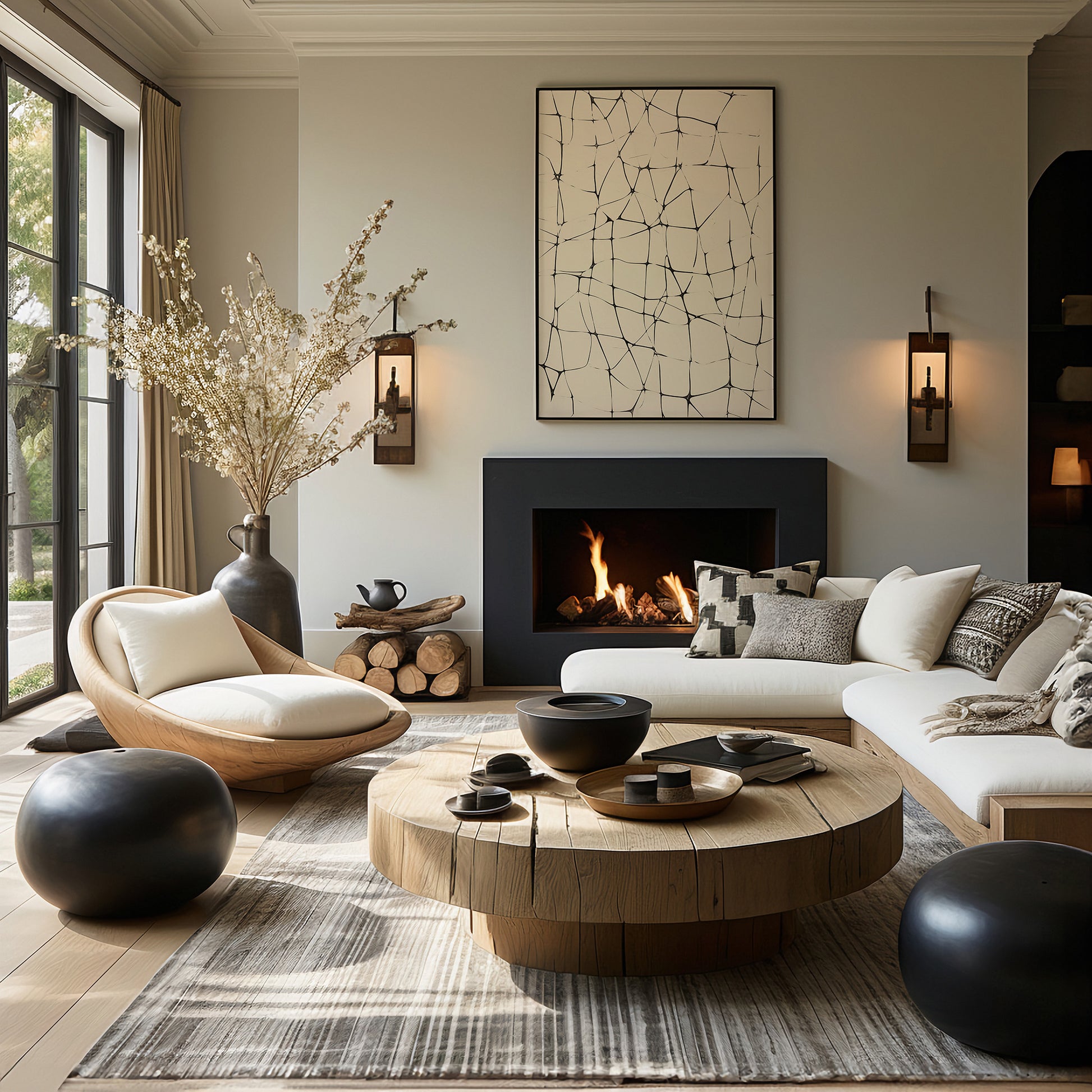 Design Concept No. 39 for Fractured Serenity Modern Poster Art