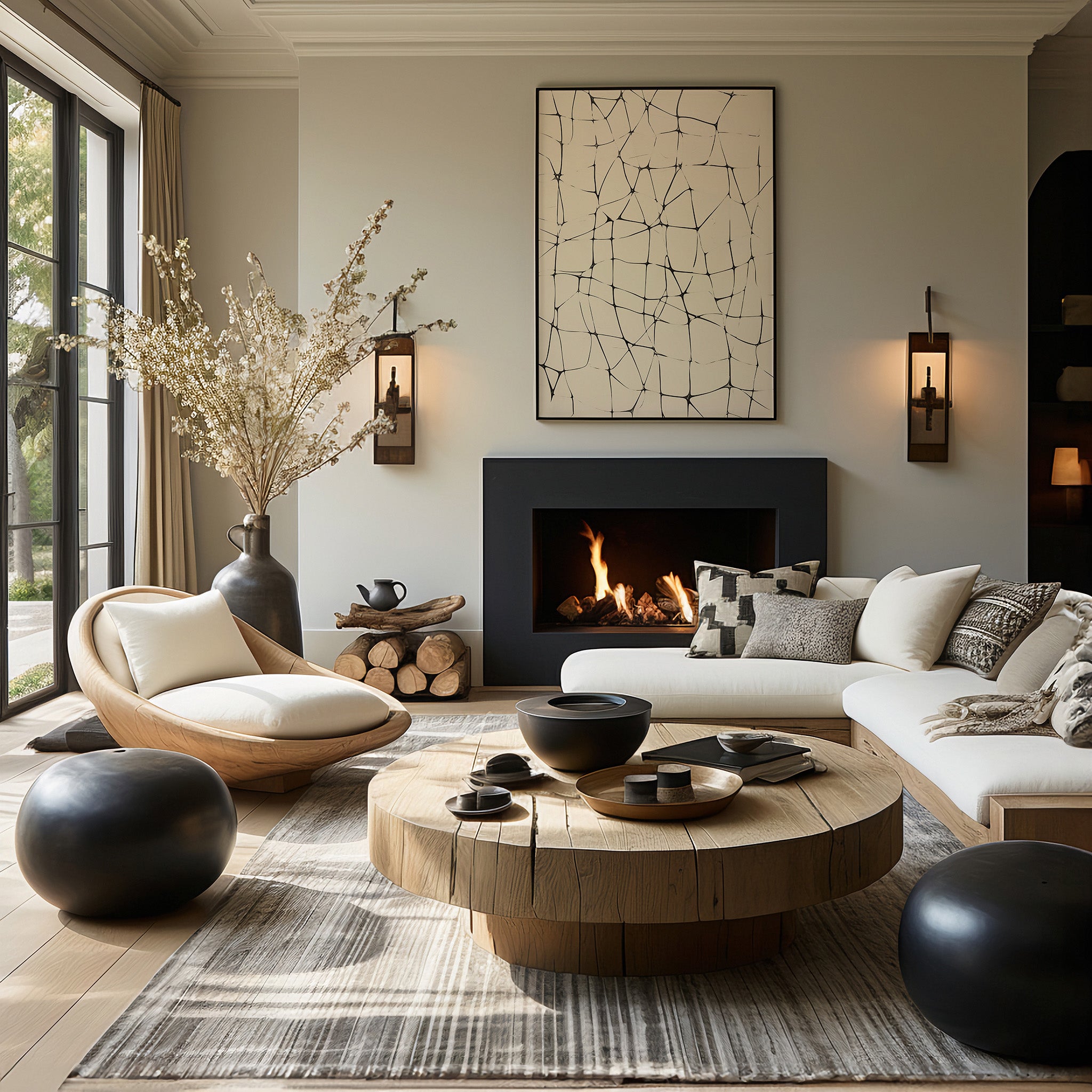 Design Concept No. 39 for Fractured Serenity Modern Poster Art