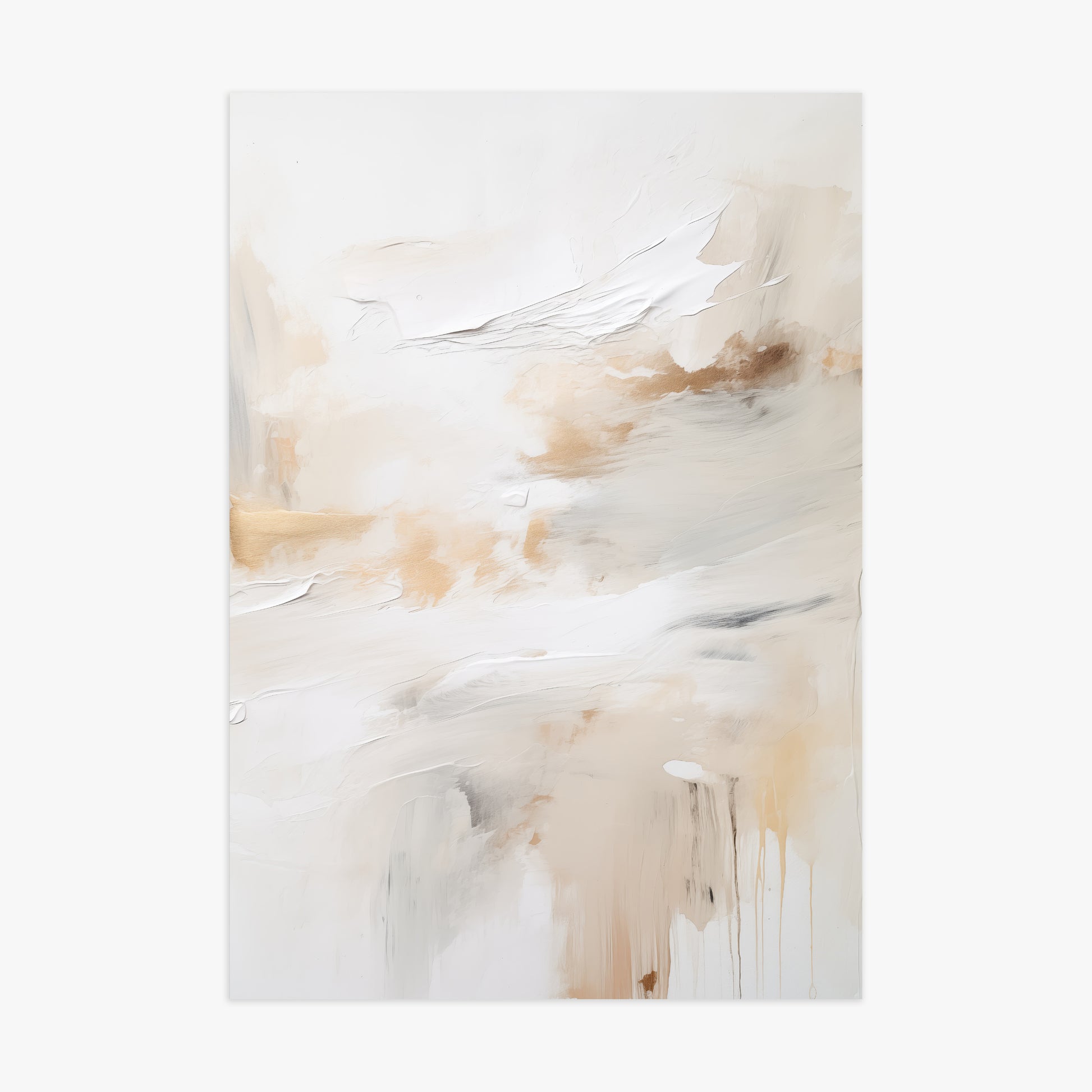 Golden Flux, 70x100cm Poster Unframed