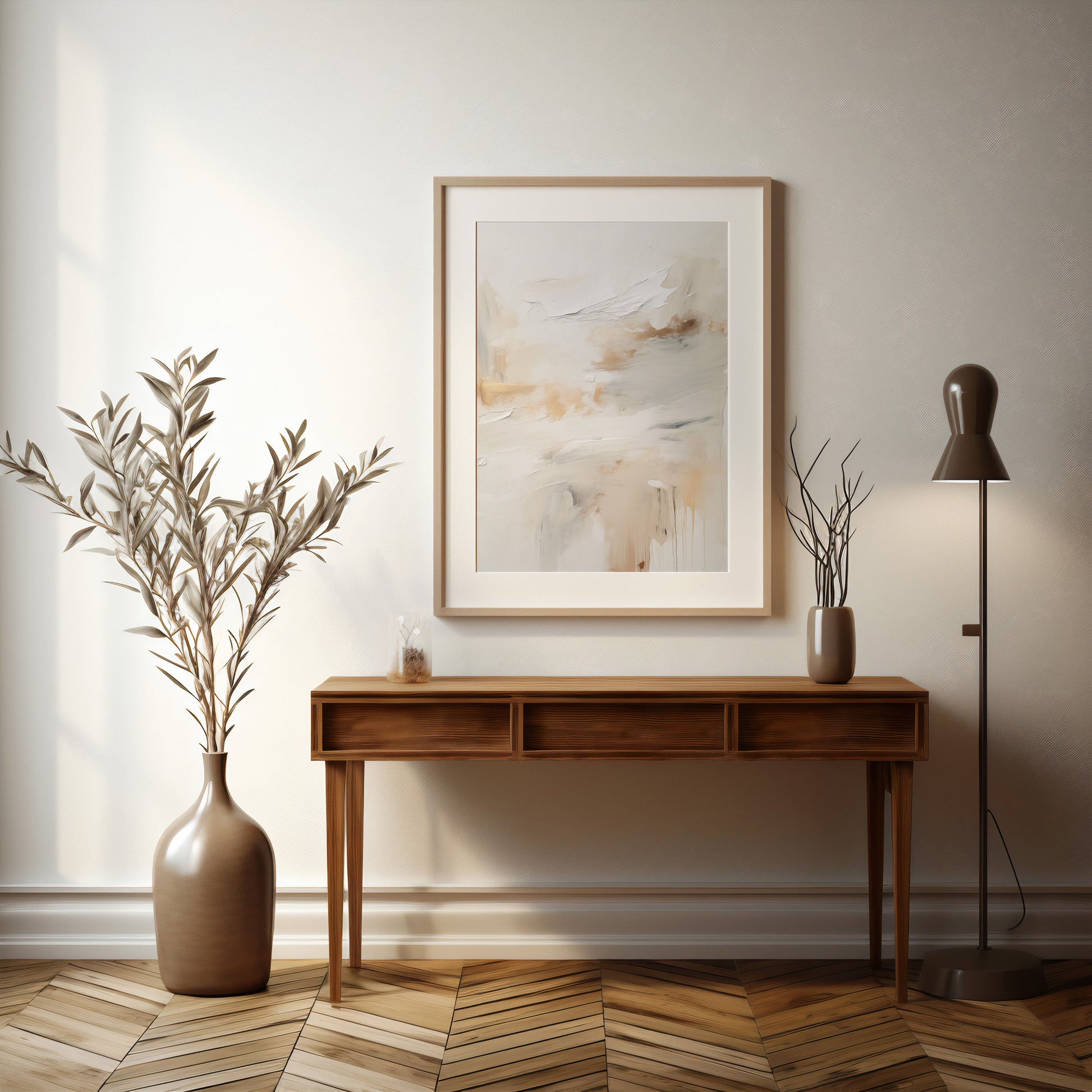 Design Concept No. 37 for Golden Flux Modern Poster Art