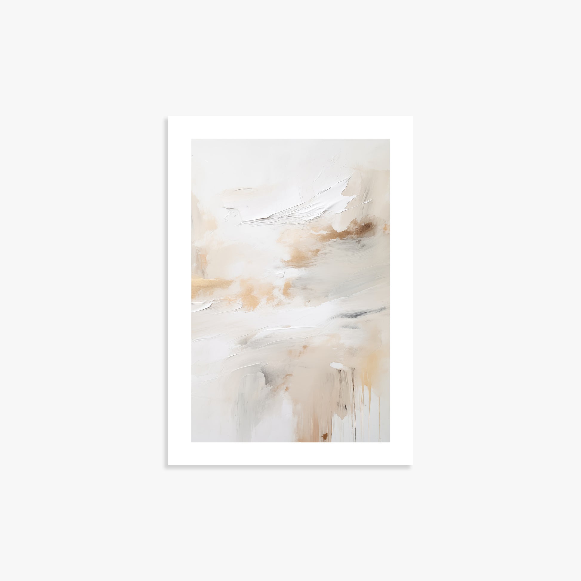 Golden Flux, 21x30cm Printed Poster