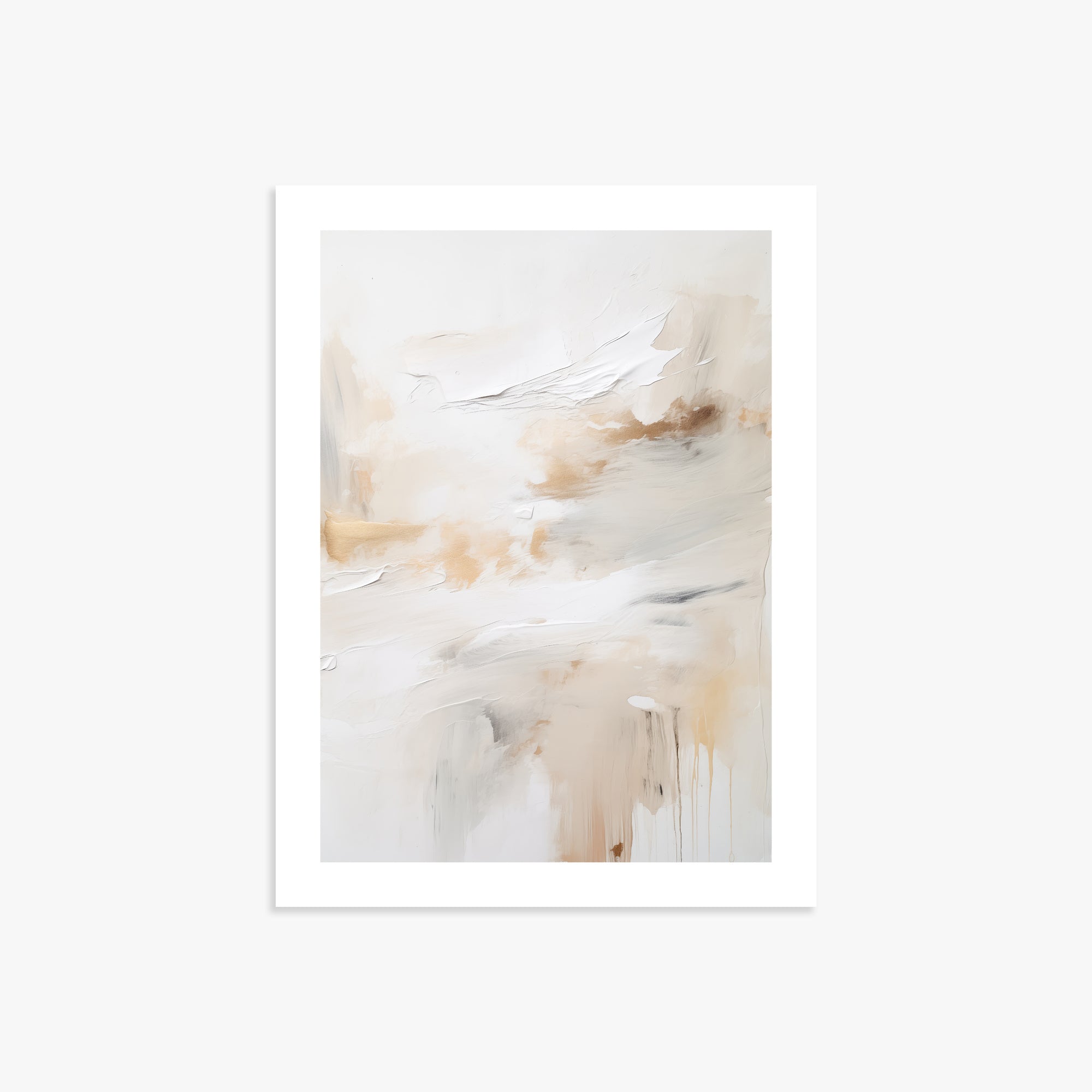 Golden Flux, 30x40cm Printed Poster