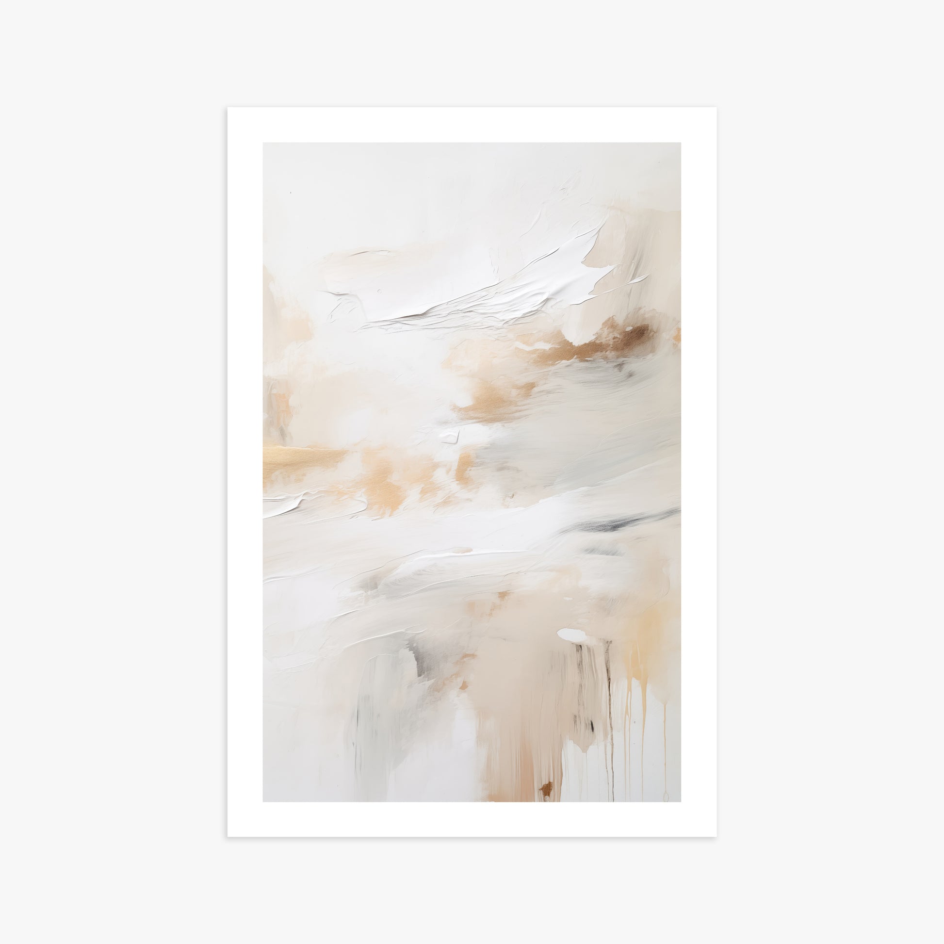 Golden Flux, 61x91cm Printed Poster