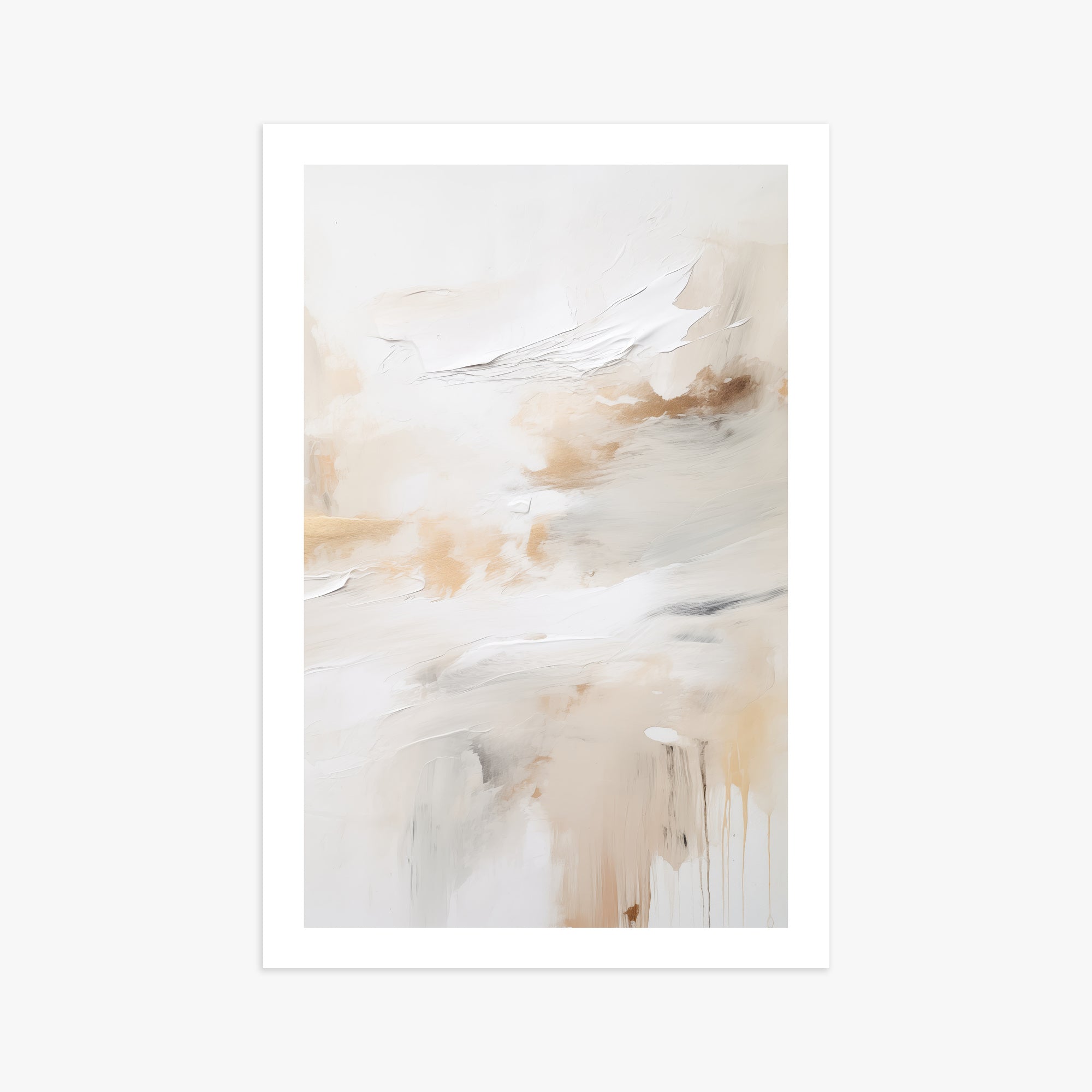 Golden Flux, 61x91cm Printed Poster