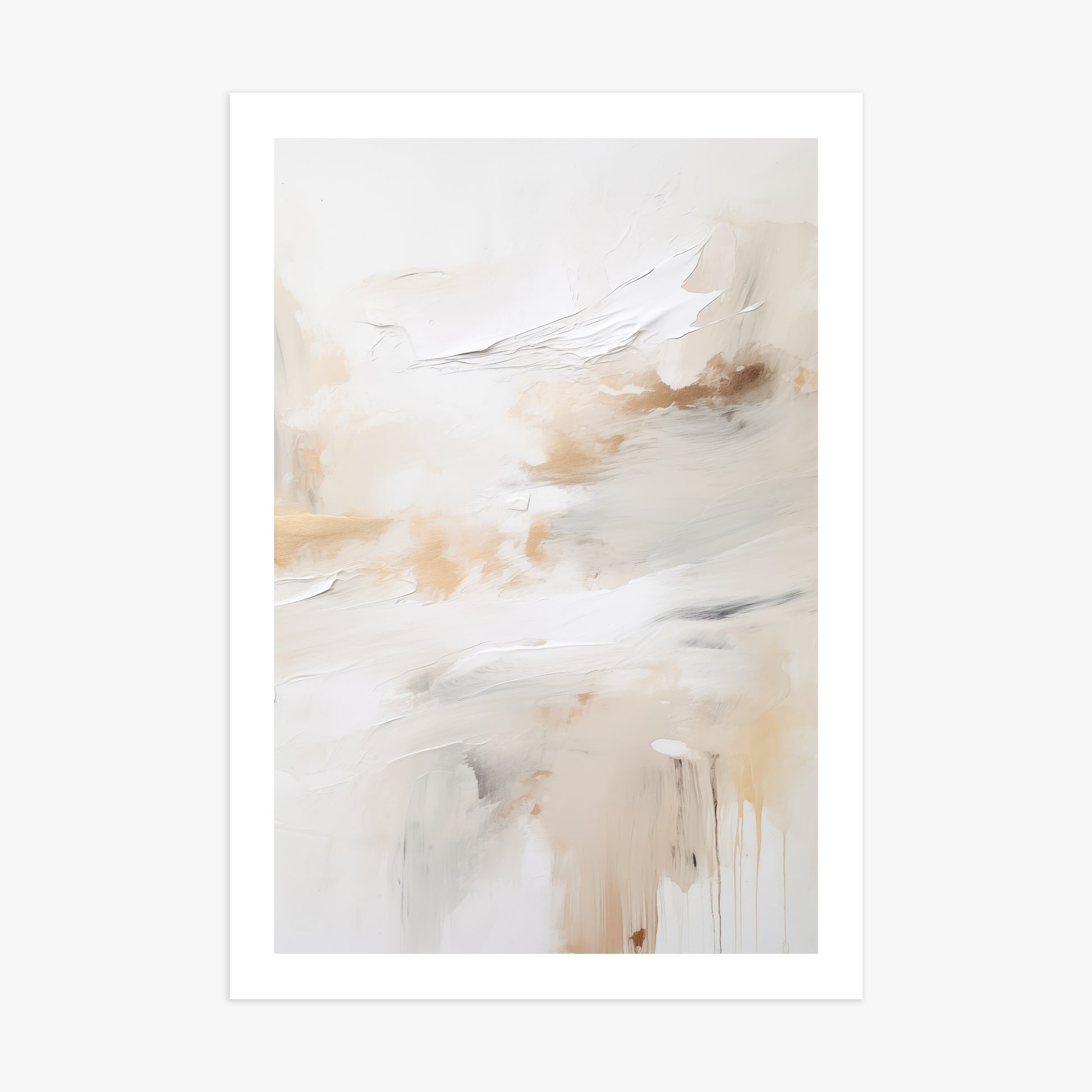 Golden Flux, 70x100cm Printed Poster