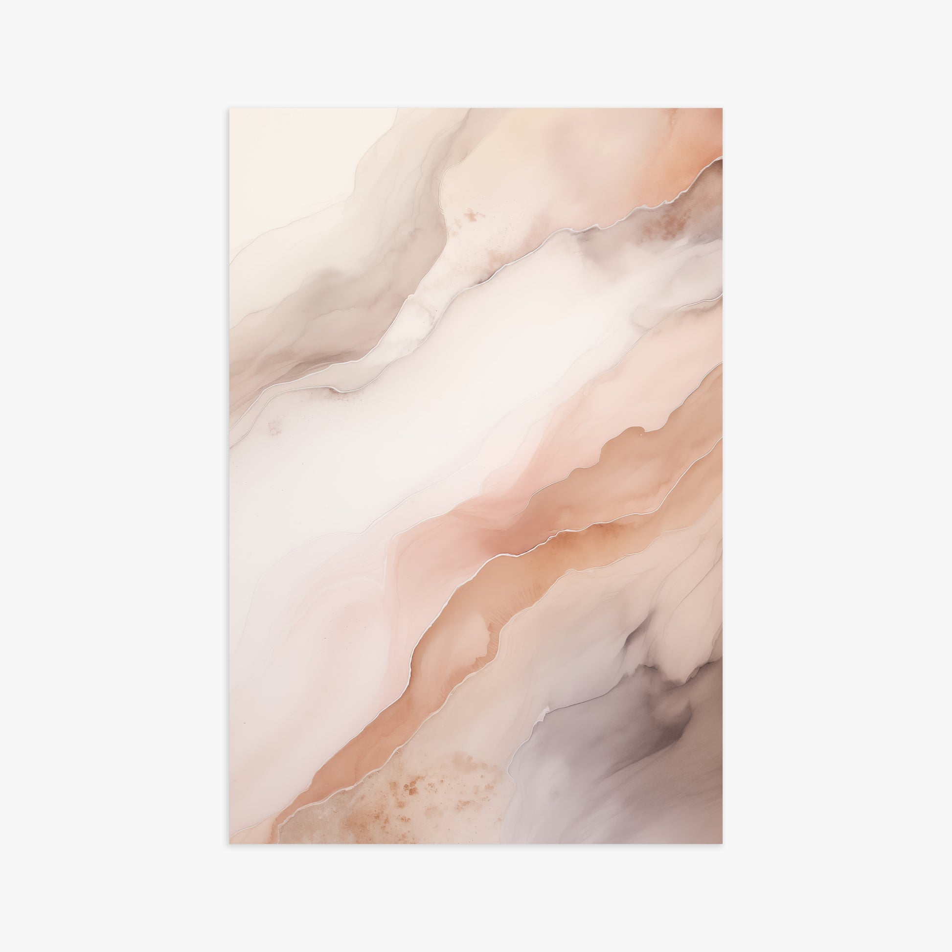Rose Marble, 61x91cm Poster Unframed
