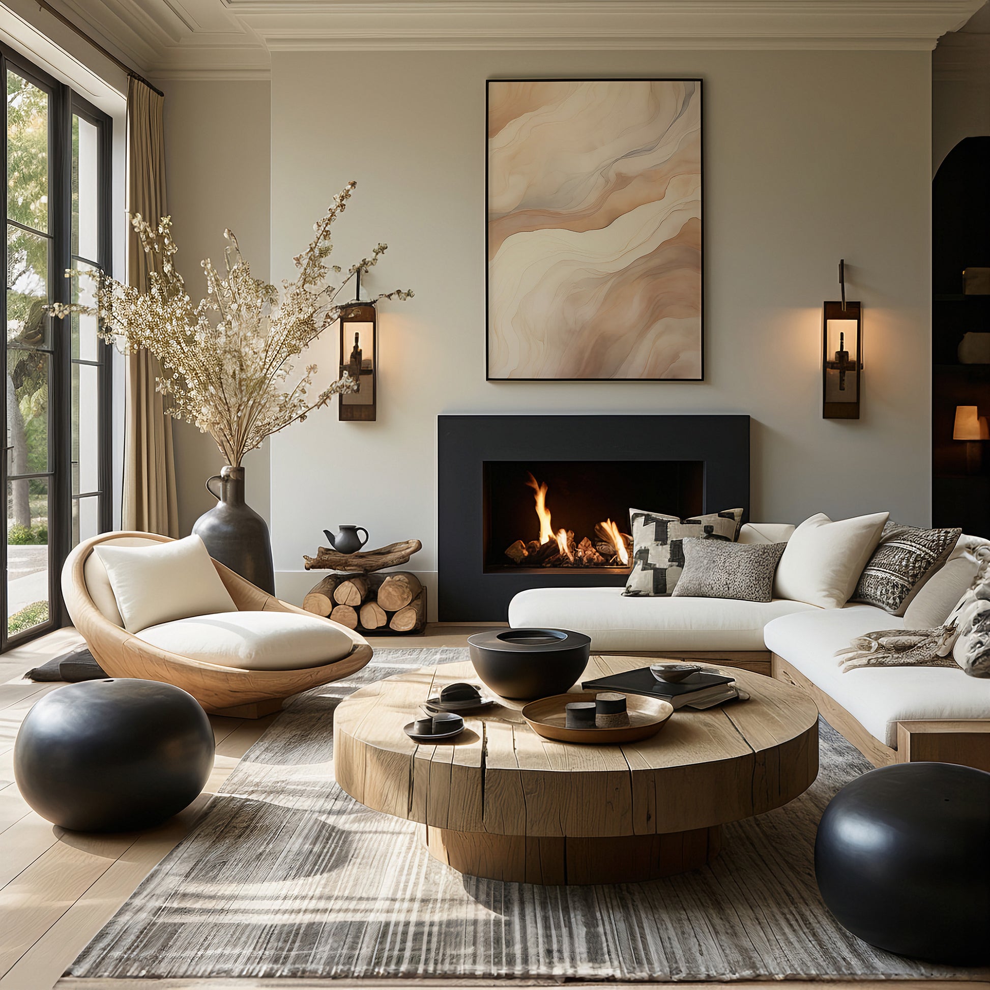 Design Concept No. 39 for Liquid Strata Modern Poster Art